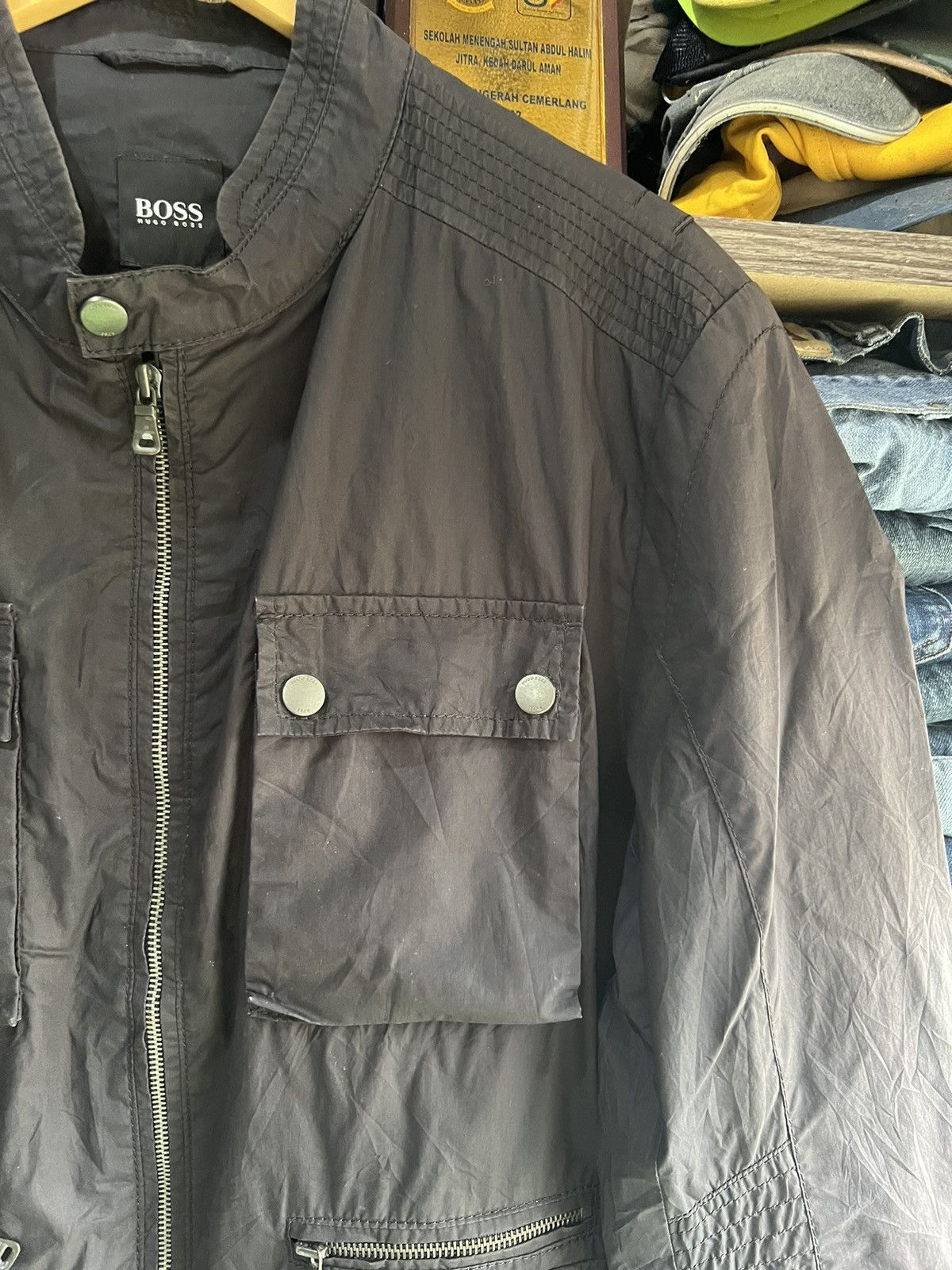 Hugo Boss 🔥Boss Hugo Boss Zipper Jacket Size US M / EU 48-50 / 2 - 6 Thumbnail