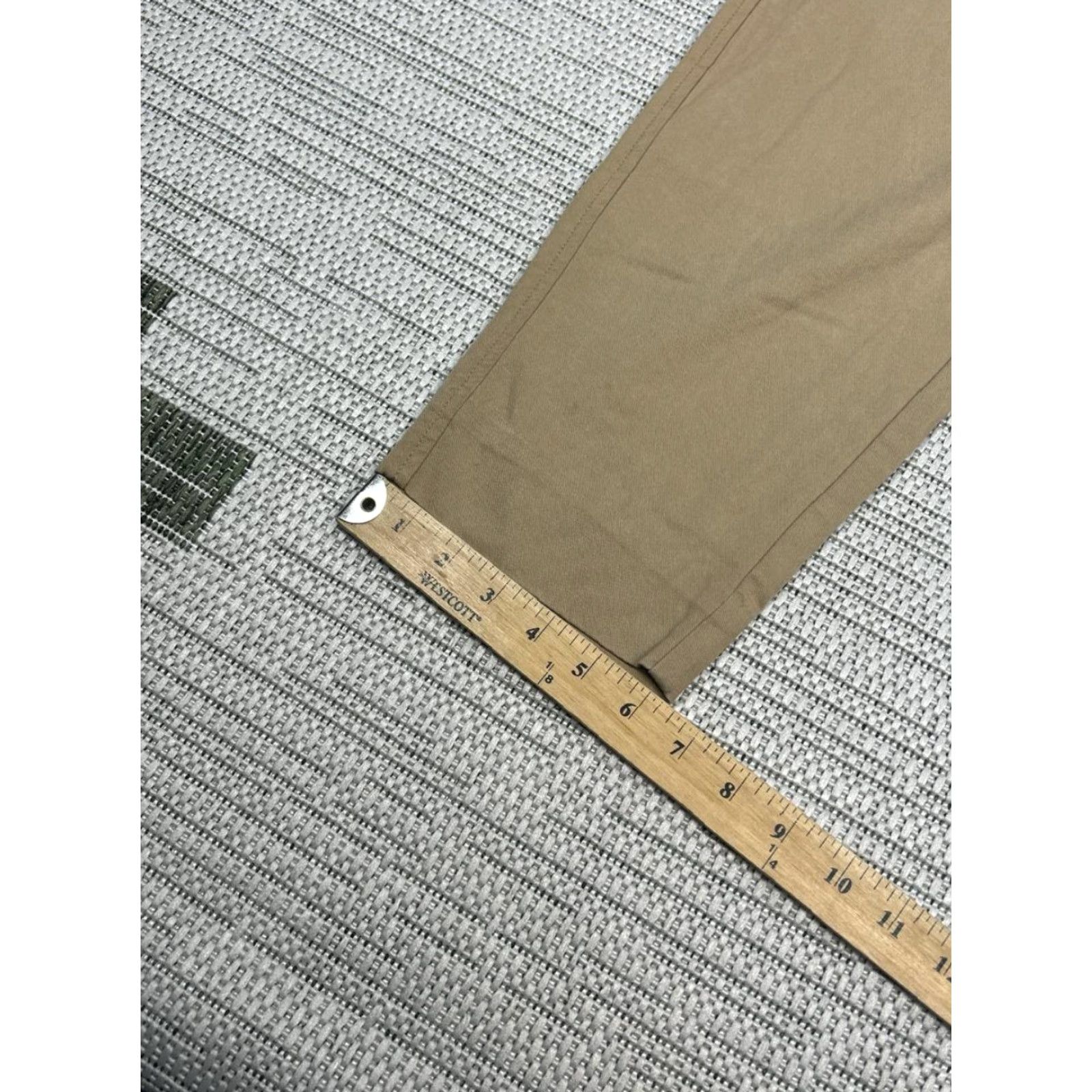 Everlane Everlane The Pleated Air Chino Pants Womens 4 Beige Canvas Tapered Fit High Rise Size 27" / US 4 / IT 40 - 3 Thumbnail