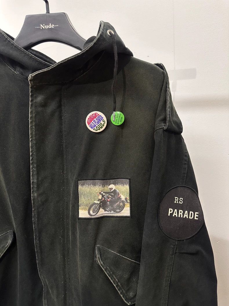 Raf Simons Raf simons 2021ss Motorcycle Washing Ash jacket 2502-Nexta Size US S / EU 44-46 / 1 - 3 Thumbnail