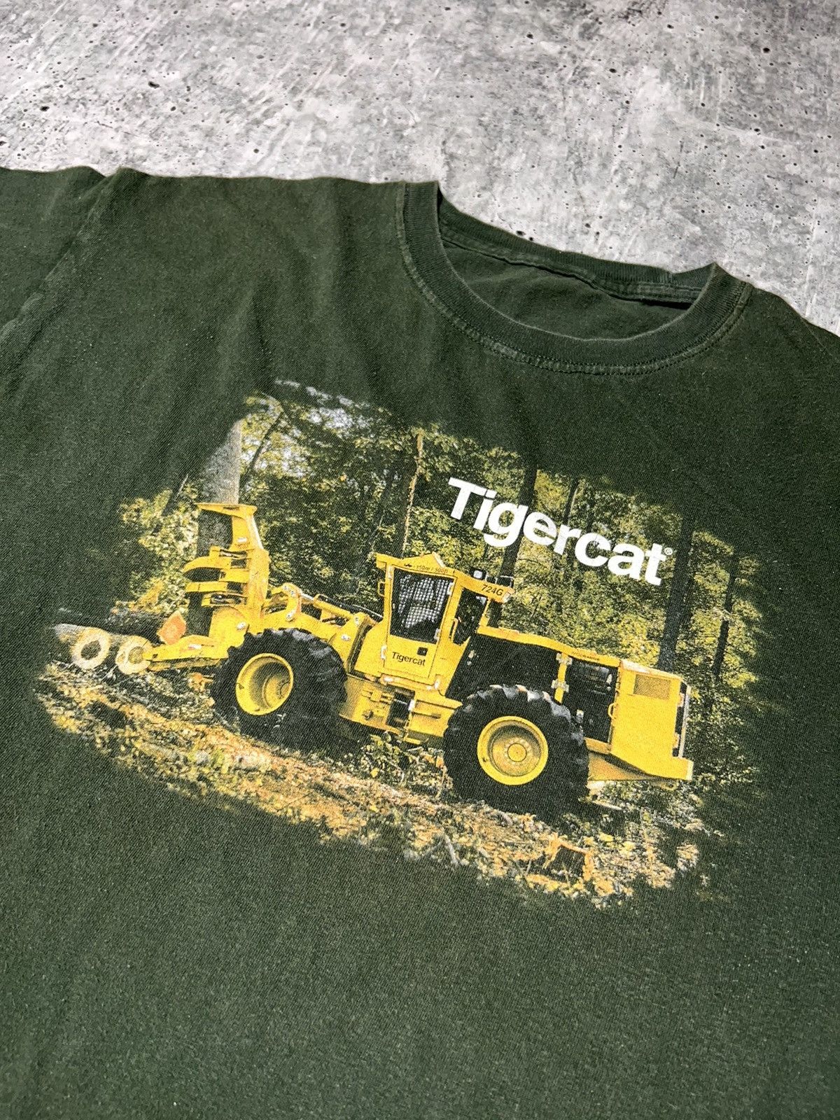 Other Vintage Y2K Tigercat Machinery Graphic Tee Size US L / EU 52-54 / 3 - 2 Thumbnail