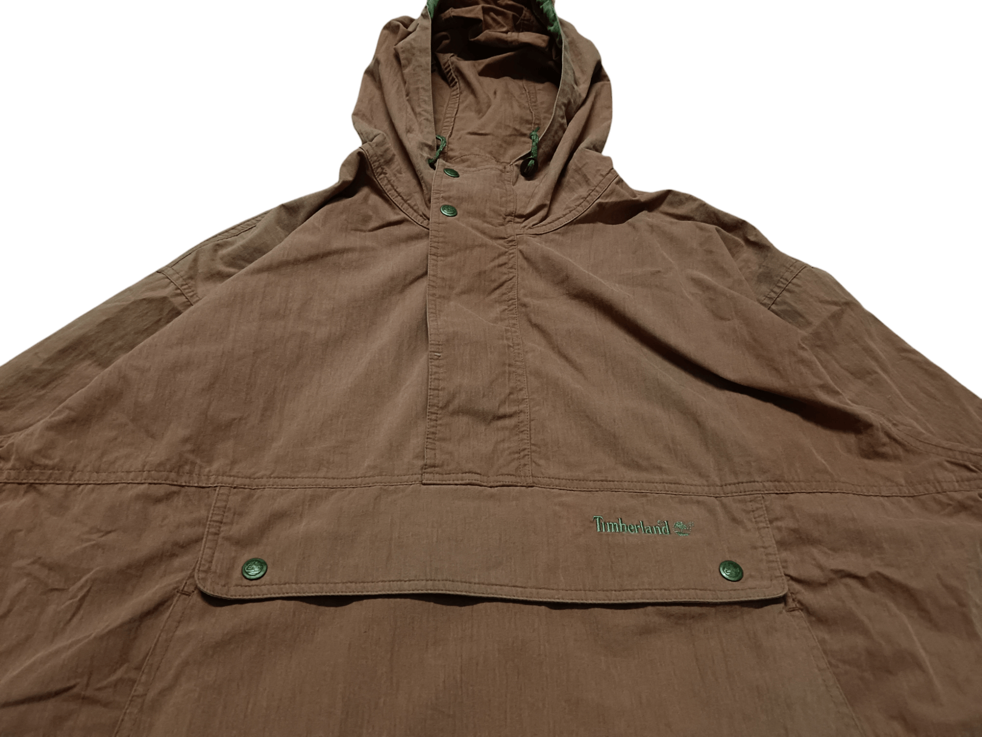 Timberland Vintage Timberland Anorak Half Zipper Hoodie Jacket Size US M / EU 48-50 / 2 - 3 Thumbnail