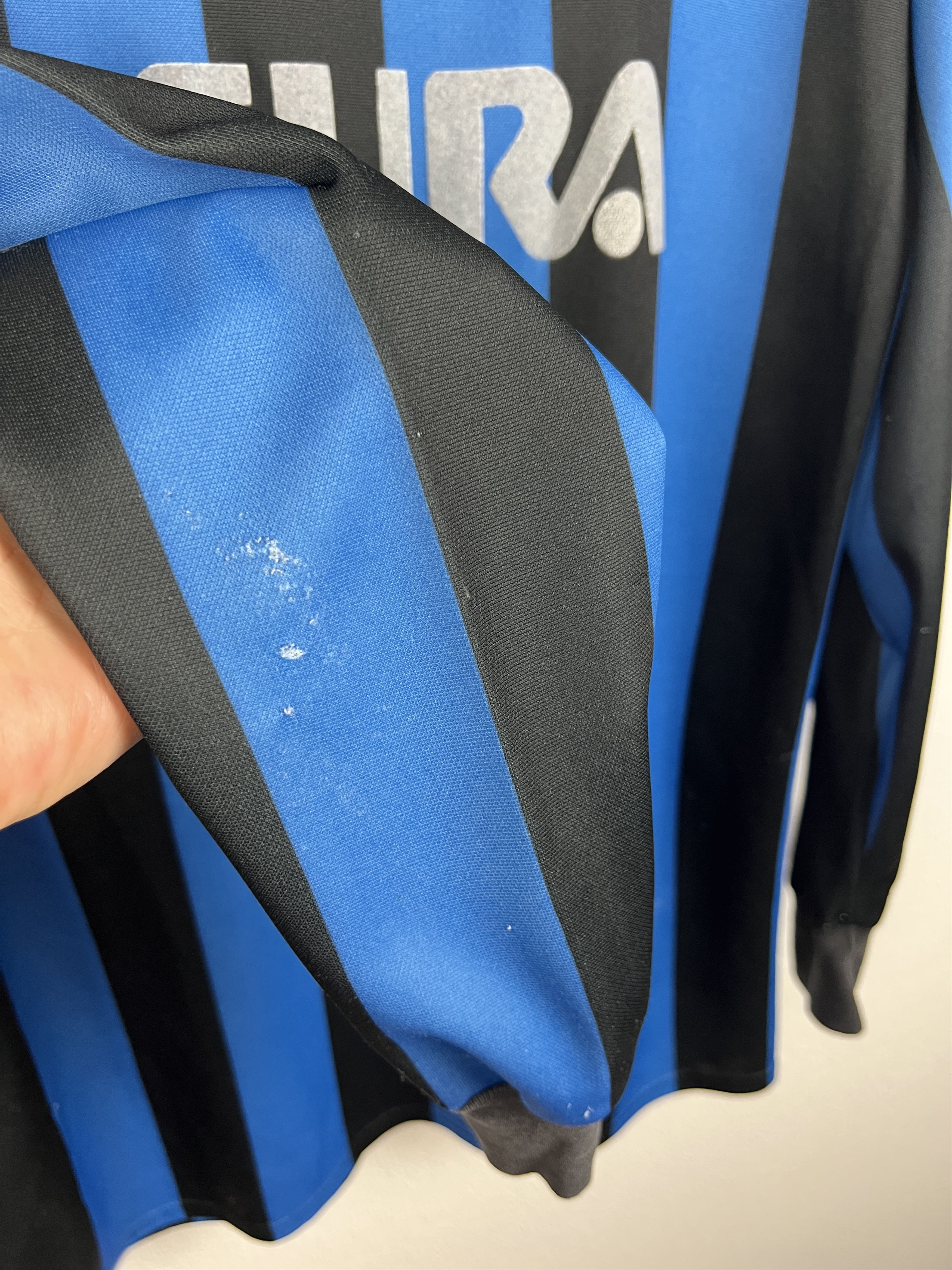 Vintage Inter Milan football shirt Soccer Long Sleeve Maglia Jersey Size US L / EU 52-54 / 3 - 7 Thumbnail