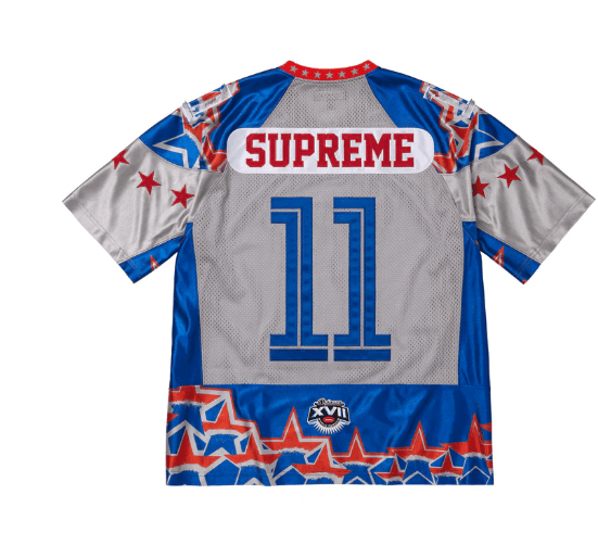 Supreme Supreme Stars Football Jersey (SS25) Royal Size 2XL Size US XXL / EU 58 / 5 - 3 Thumbnail