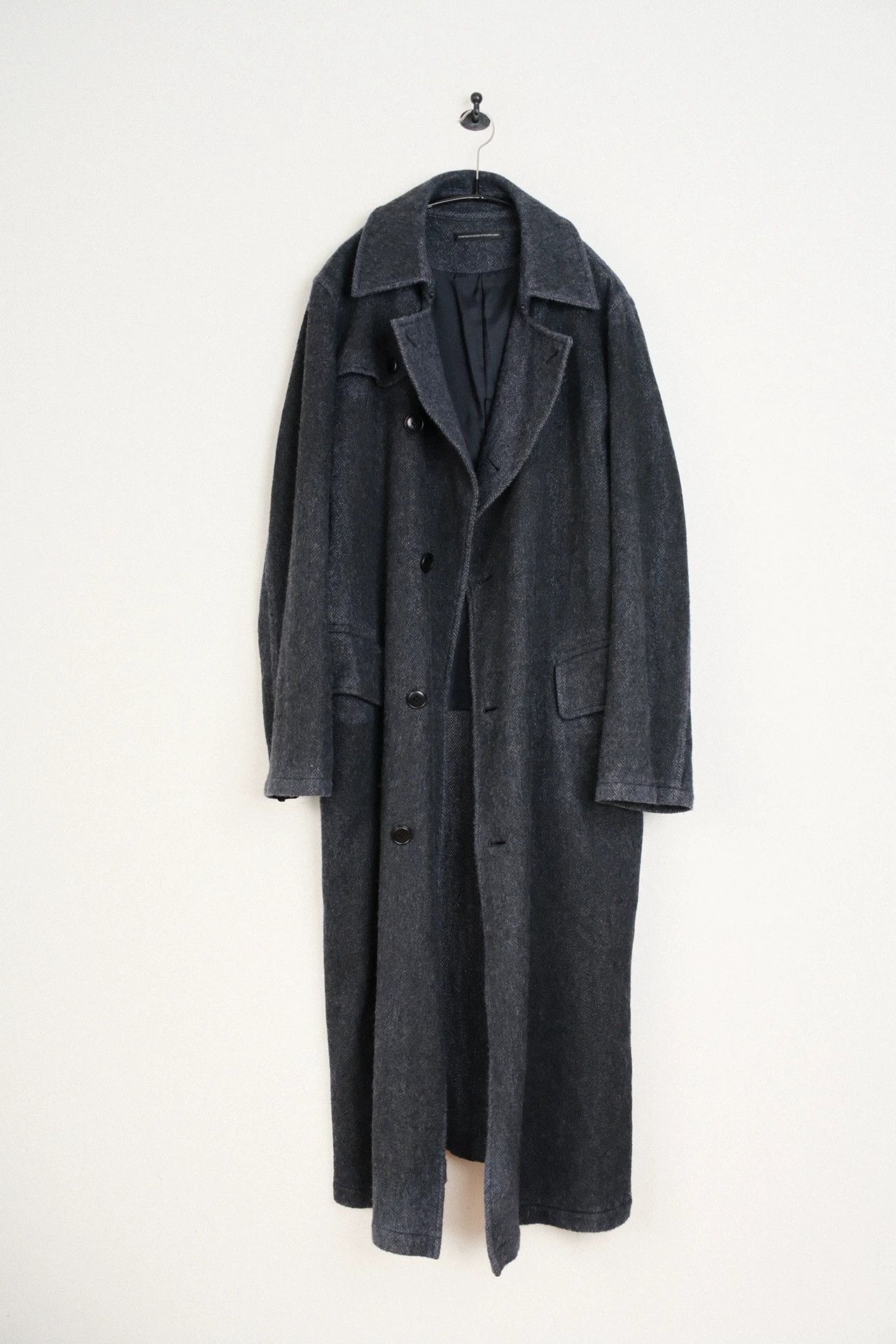 Yohji Yamamoto Yohji Yamamoto Y's 16AW Vintage Brush Inkblot Coat Size XS / US 0-2 / IT 36-38 - 5 Thumbnail