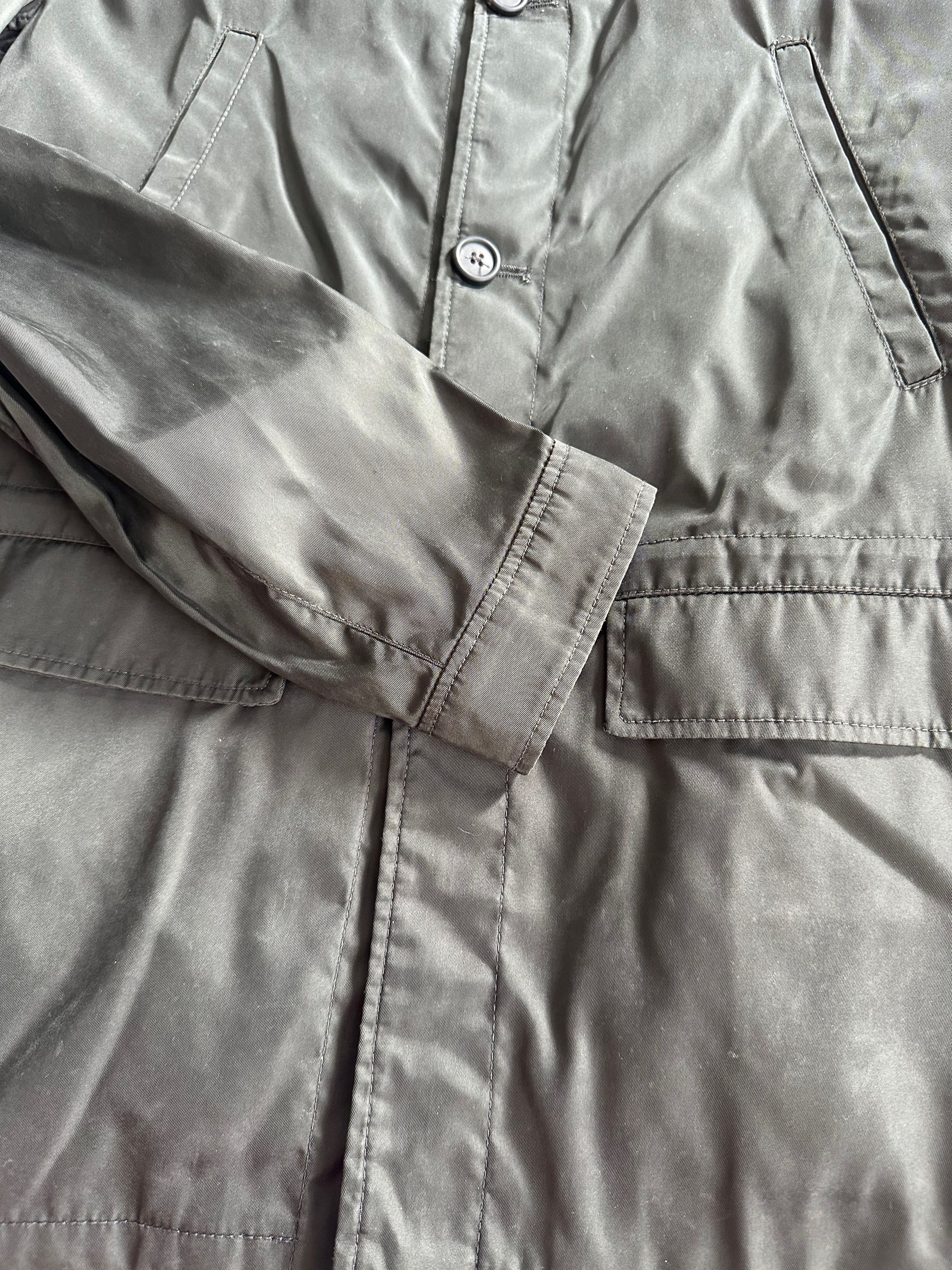Prada Prada Black Tab Dark Green Jacket with Lining Size US L / EU 52-54 / 3 - 14 Thumbnail