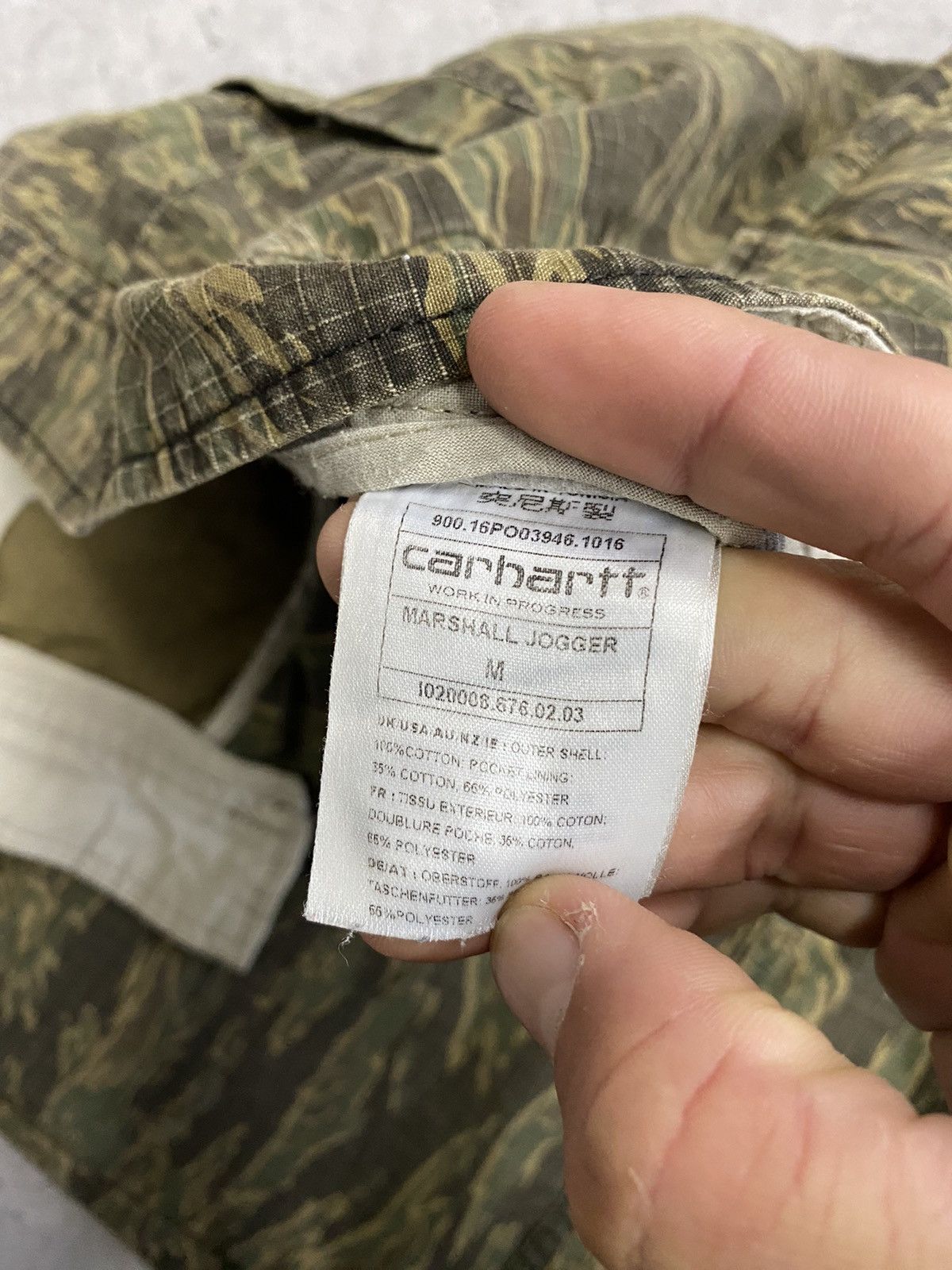 Carhartt Wip Carhartt W.I.P Black Ripstop Marshall Jogger Sz. Medium WIP Size US 33 - 6 Thumbnail