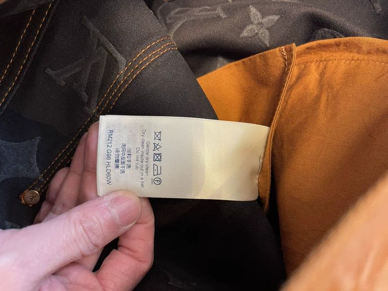 Louis Vuitton Louis Vuitton 21 Fw Orange monogrammed Logo print cargo pan Size US 32 / EU 48 - 9 Thumbnail