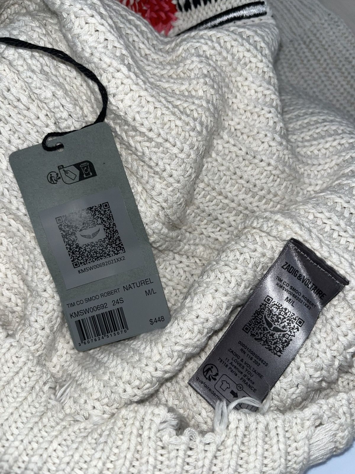 Zadig & Voltaire Zadig & Voltaire Size US M / EU 48-50 / 2 - 3 Thumbnail