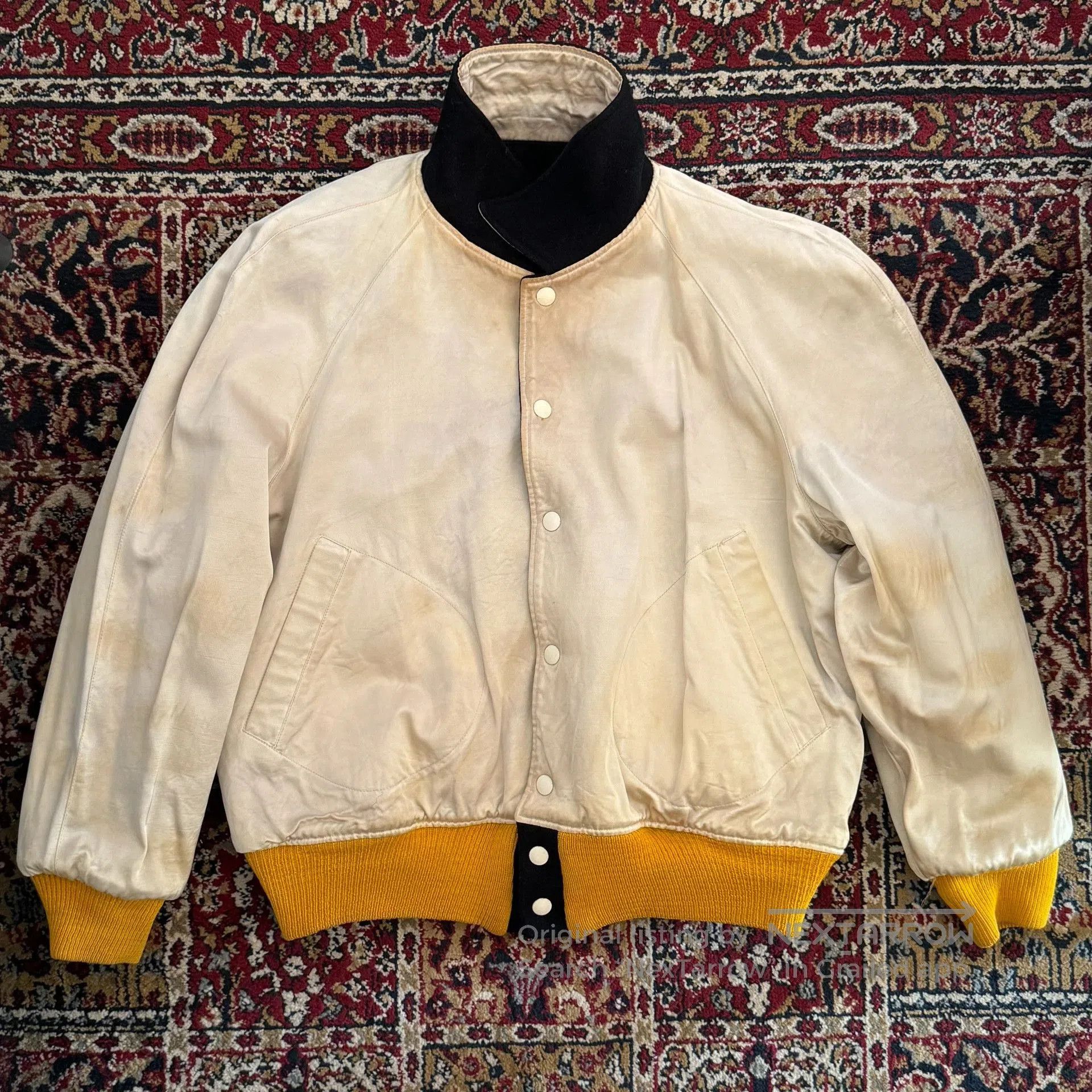 Vintage Vintage 1950s American Letterman Jacket. Size US M / EU 48-50 / 2 - 6 Thumbnail