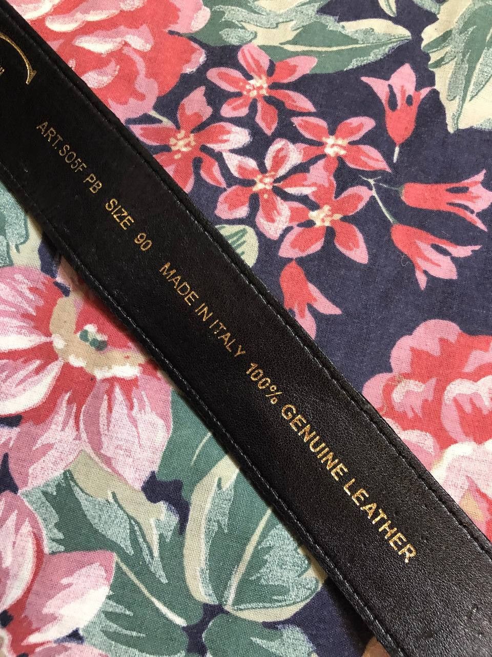 Just Cavalli Just Cavalli Leather suede Logo Belt . Size ONE SIZE - 3 Thumbnail