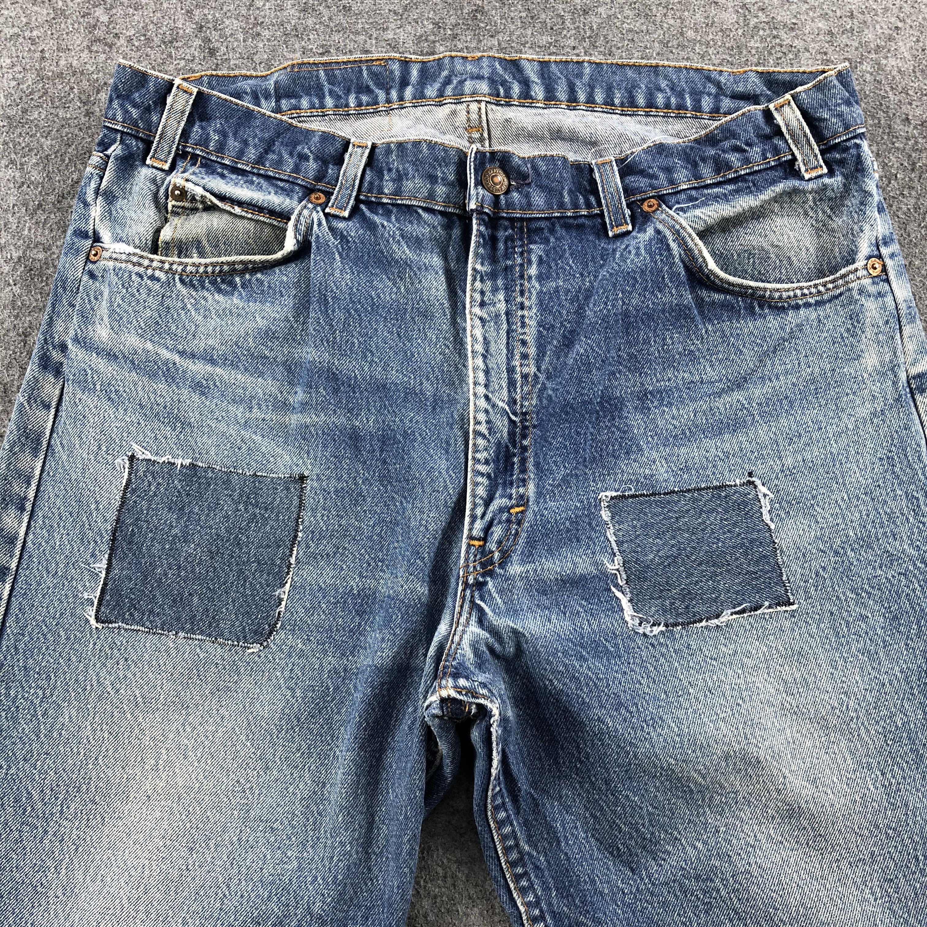 Levi's × Vintage Vintage 90s Blue Wash Levis 505 Jeans-JM1748 Size US 37 - 3 Thumbnail