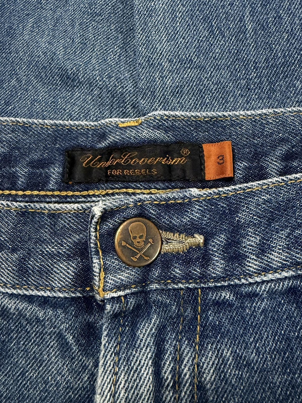 Jun Takahashi SS05 Undercover "But Beautiful II" 58 Patchwork Denim Size US 34 / EU 50 - 3 Thumbnail