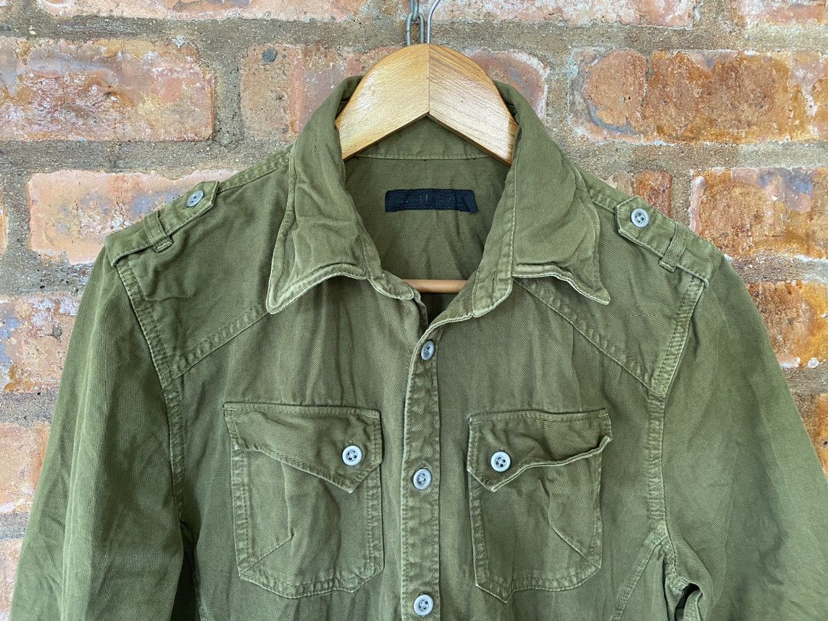 Le Grande Bleu (L.G.B.) 2000s FUGA military slang pocket shirt Size US S / EU 44-46 / 1 - 3 Thumbnail