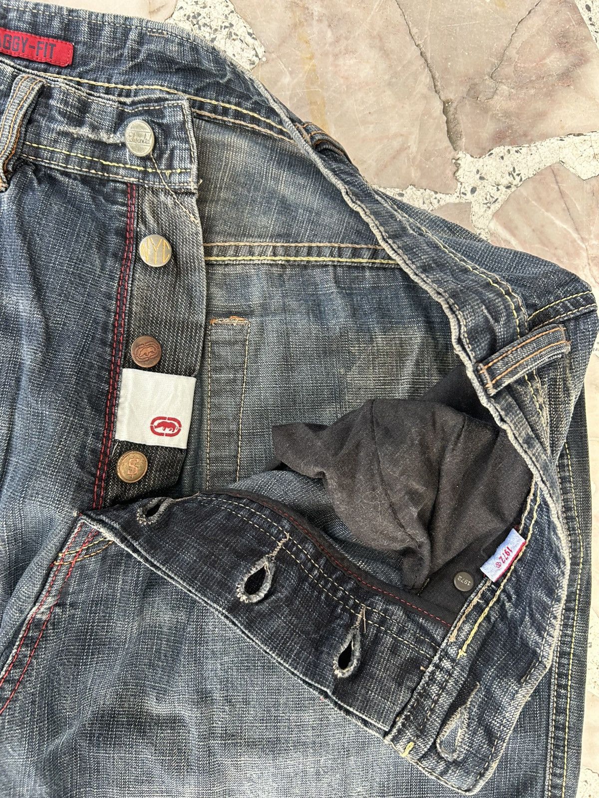 Ecko Unltd. Ecko Ultd Baggy Fit Denim Jeans Size US 32 / EU 48 - 7 Thumbnail