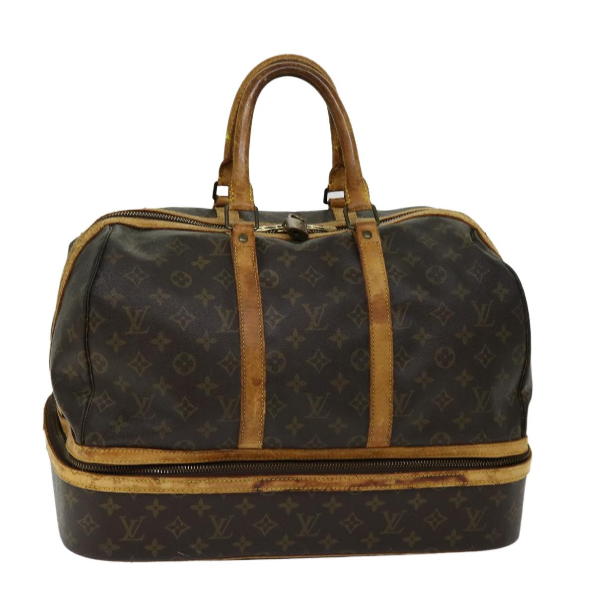 Louis Vuitton LOUIS VUITTON Monogram Sac Sports Boston Bag M41444 Size ONE SIZE - 1 Thumbnail
