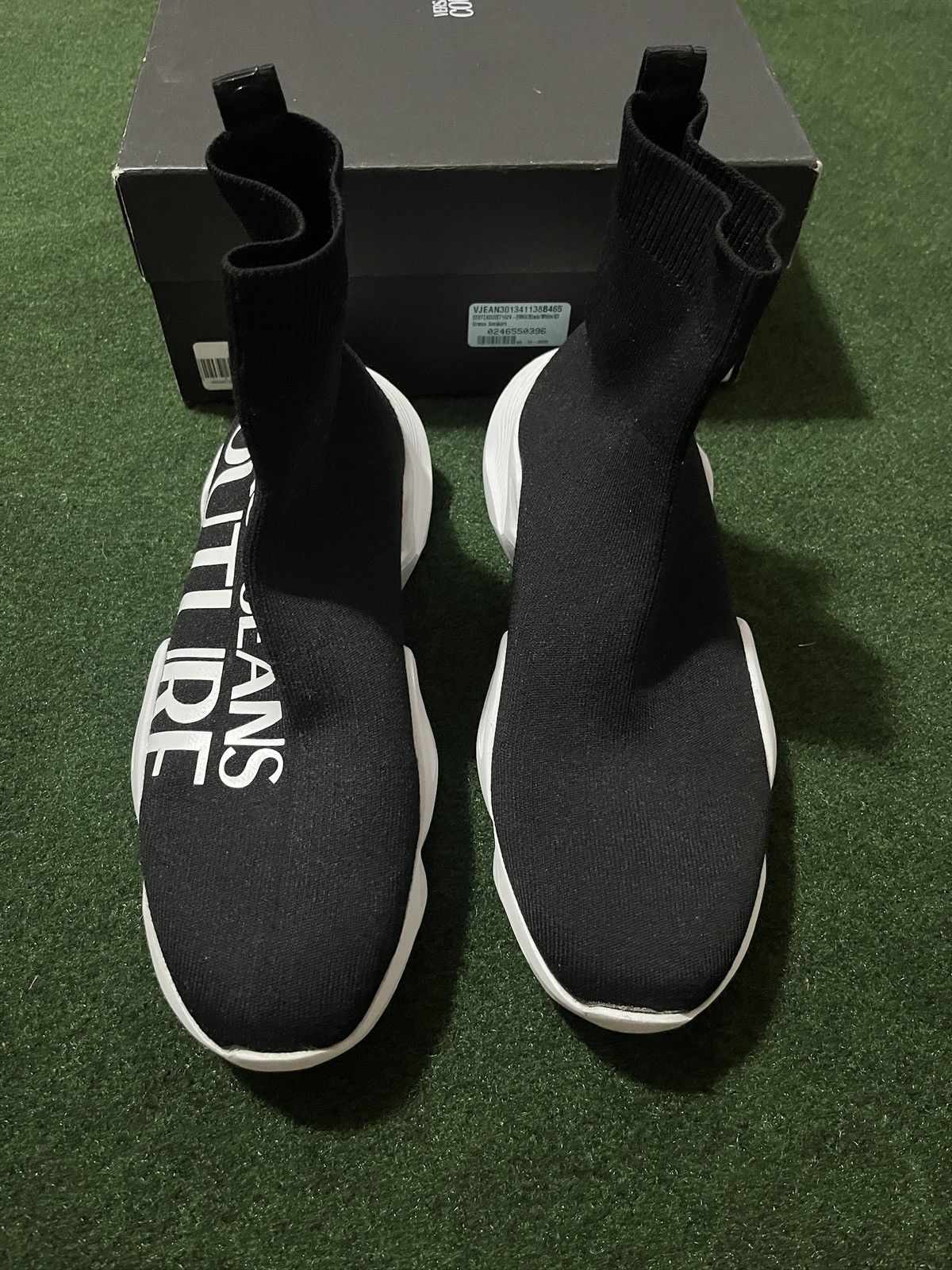 Versace Versace Jeans Couture Speed Pull On Sock Sneakers UK Sz 44 Size US 11 / EU 44 - 3 Thumbnail