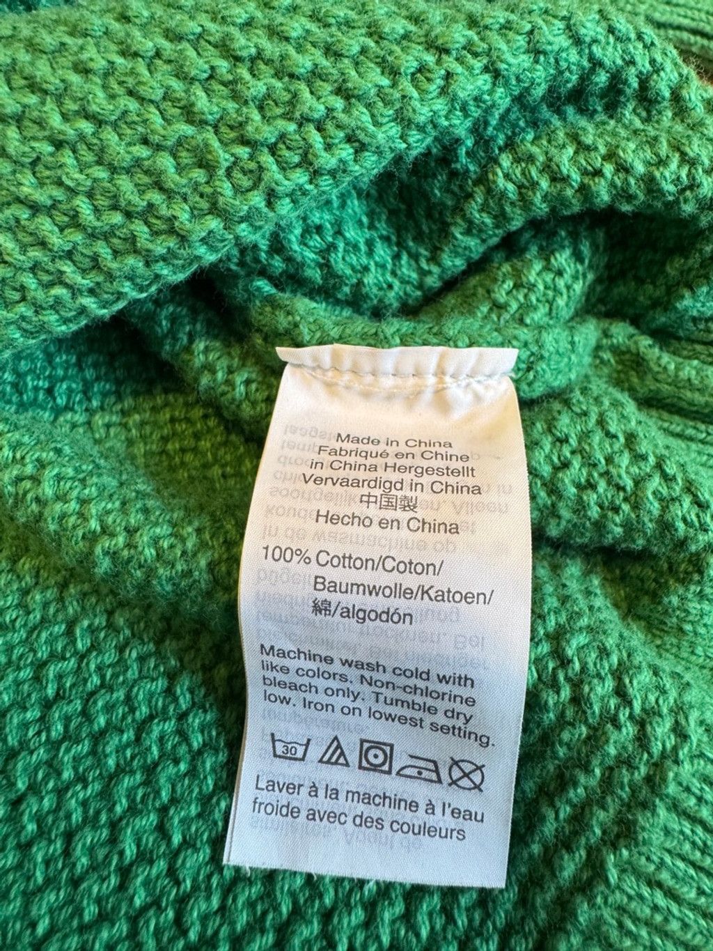 J.Crew JCrew Irish Green Waffle Knit Sweater Pure Cotton Sz-sm UI Size US M / EU 48-50 / 2 - 4 Thumbnail