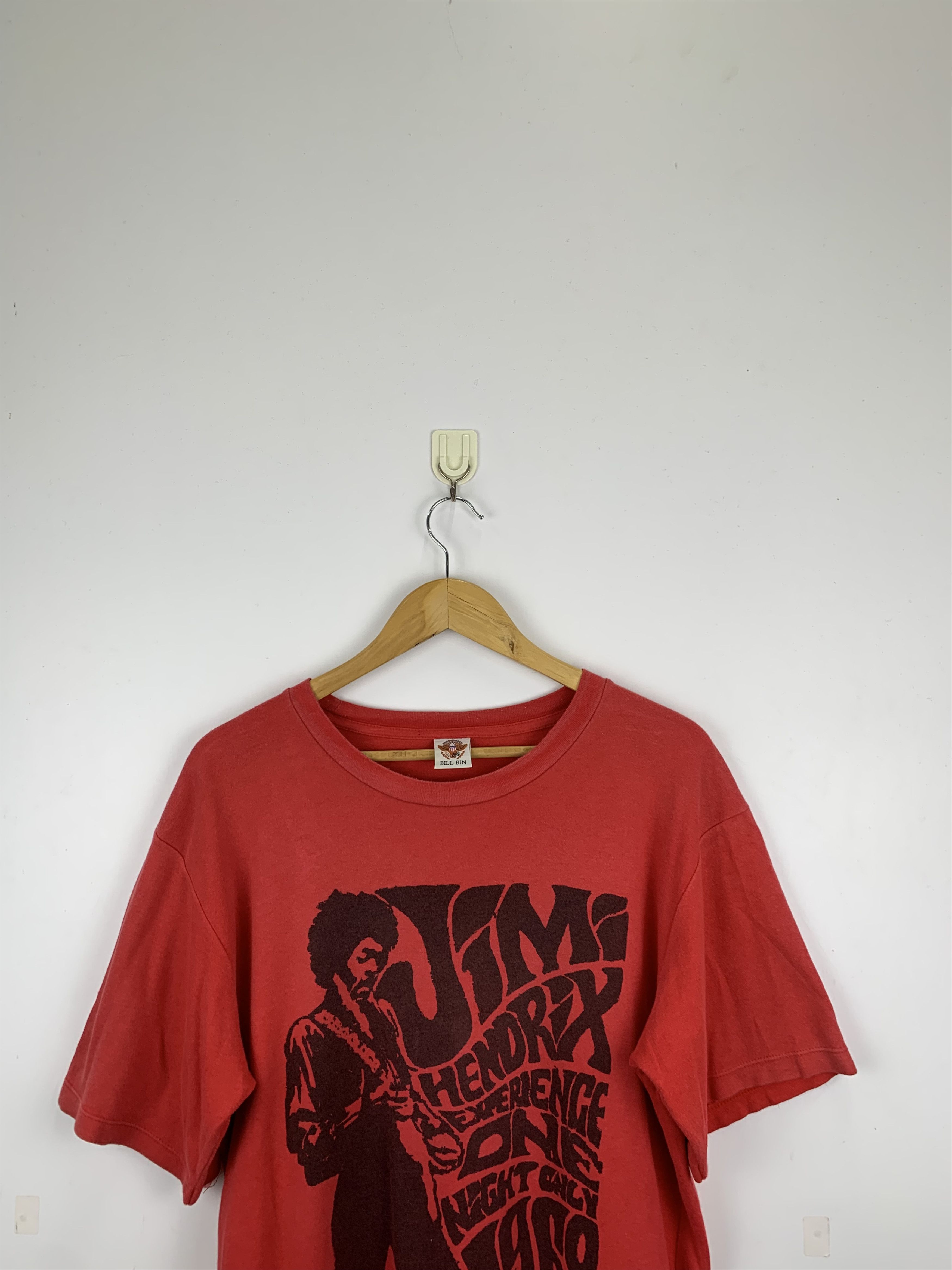 Vintage Vintage Jimi Hendrix T Shirt TA0068 Size US L / EU 52-54 / 3 - 2 Thumbnail