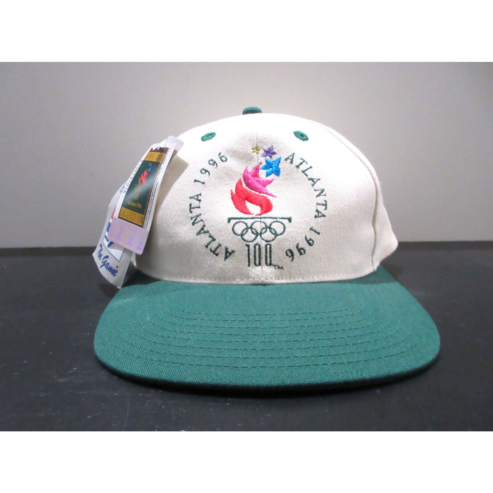 Casquette Snapback Vintage Atlanta 1996 Olympiade USA McDonalds Bleue