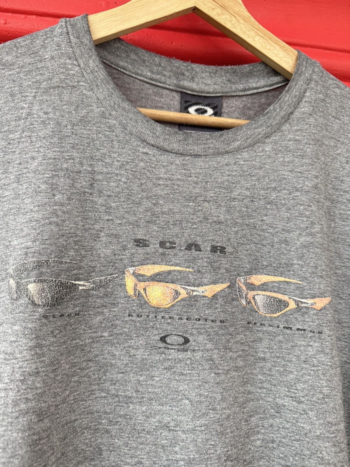 Oakley Vintage Oakley Software Scar Tee Size US L / EU 52-54 / 3 - 2 Thumbnail