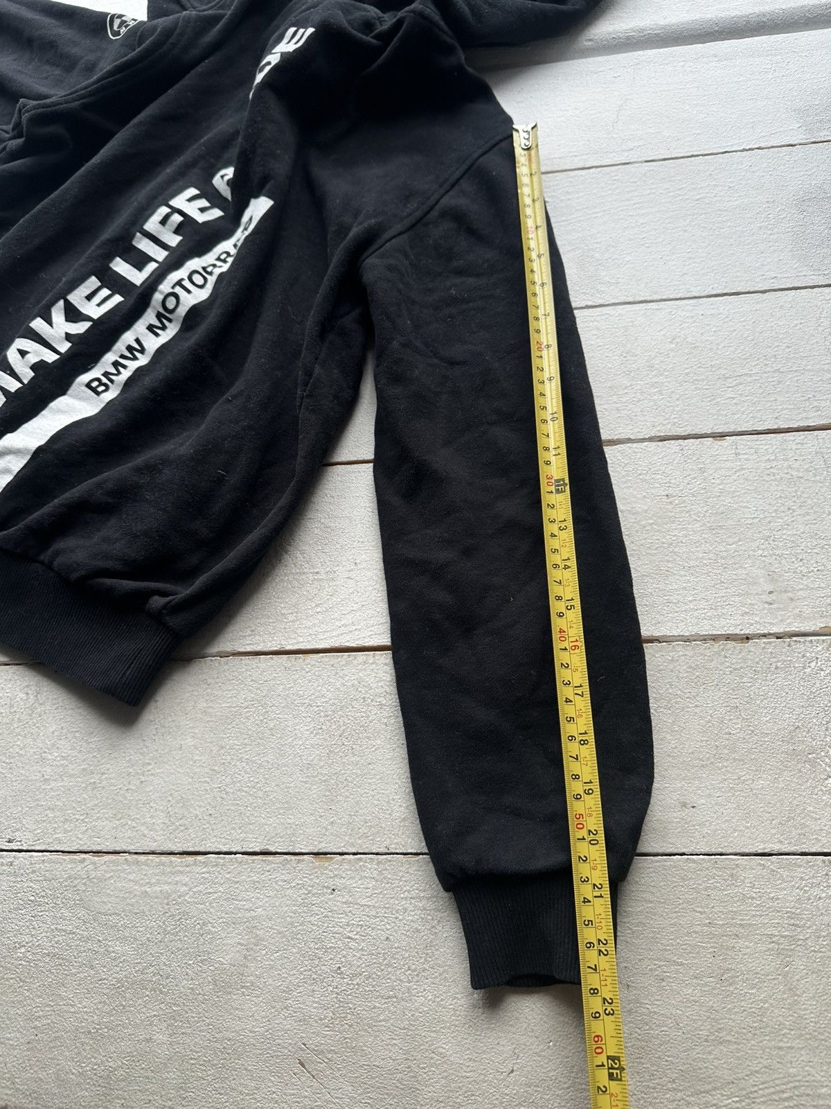 Vintage 🚨RARE BMW MOTORRAD BIG LOGO ZIP HOODIE RACING Size US S / EU 44-46 / 1 - 13 Thumbnail