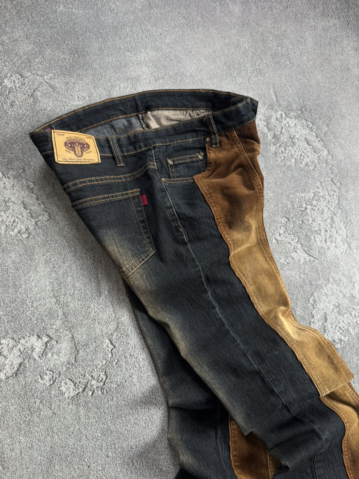 Hysteric Glamour 90s Retro Jeans 👖 Pants Trousers Flared avantgarde vintage Size 25" / US 0 / IT 36 - 2 Thumbnail