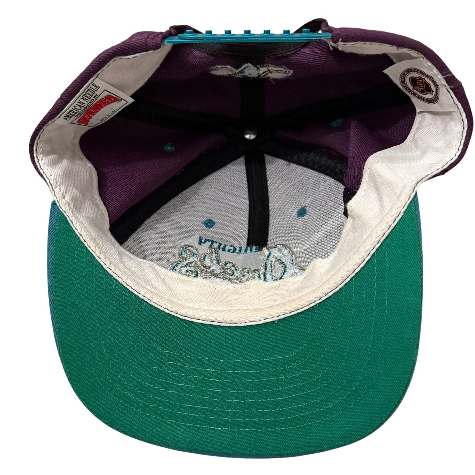 American Needle Vintage Mighty Ducks Snapback Cap American Needle NHL Size ONE SIZE - 5 Thumbnail