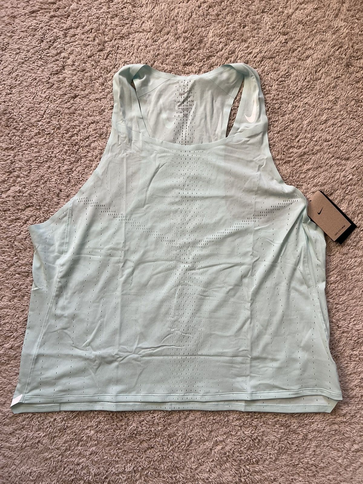 Designer Nike Dri-FIT ADV AeroSwift Race Running Singlet Size US XXL / EU 58 / 5 - 5 Thumbnail
