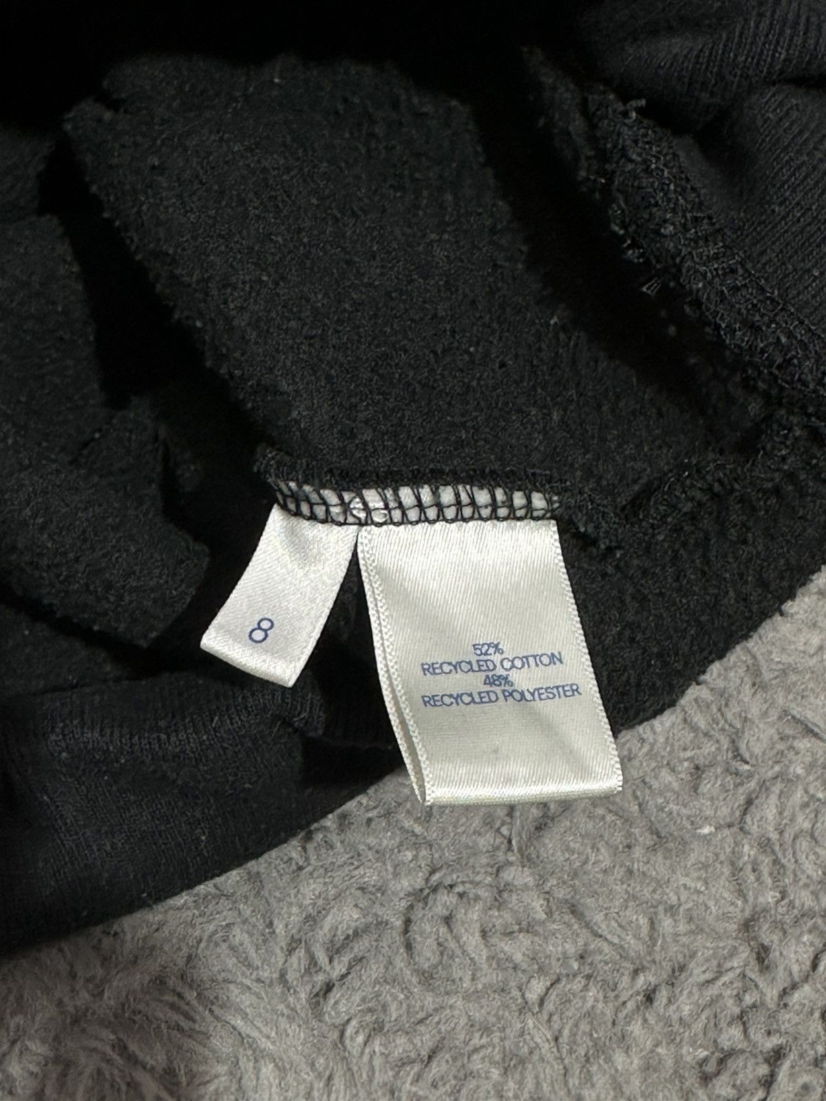 The Recycled Planet RAEY Designer Oversized Boxy-fit Black Hoodie Size US XL / EU 56 / 4 - 6 Thumbnail