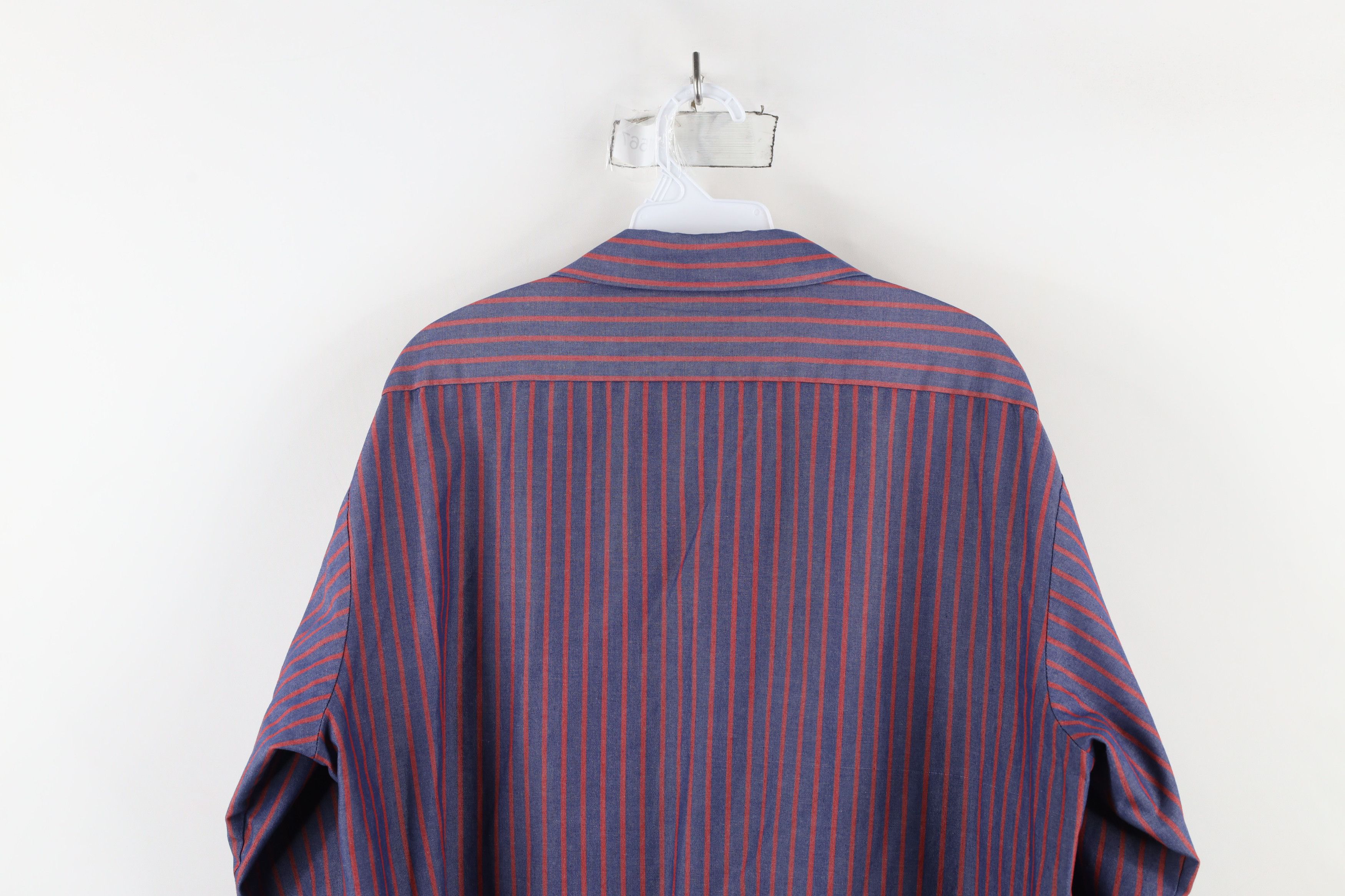Vintage Vintage 90s Streetwear Workwear Mechanic Button Shirt Size US L / EU 52-54 / 3 - 13 Thumbnail