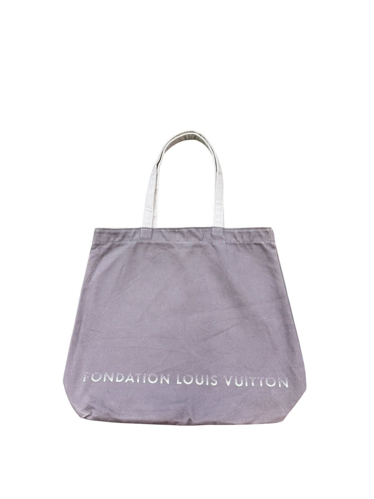Louis Vuitton LOUIS VUITTON FONDATION CANVAS TOTE BAG Size ONE SIZE - 2 Thumbnail