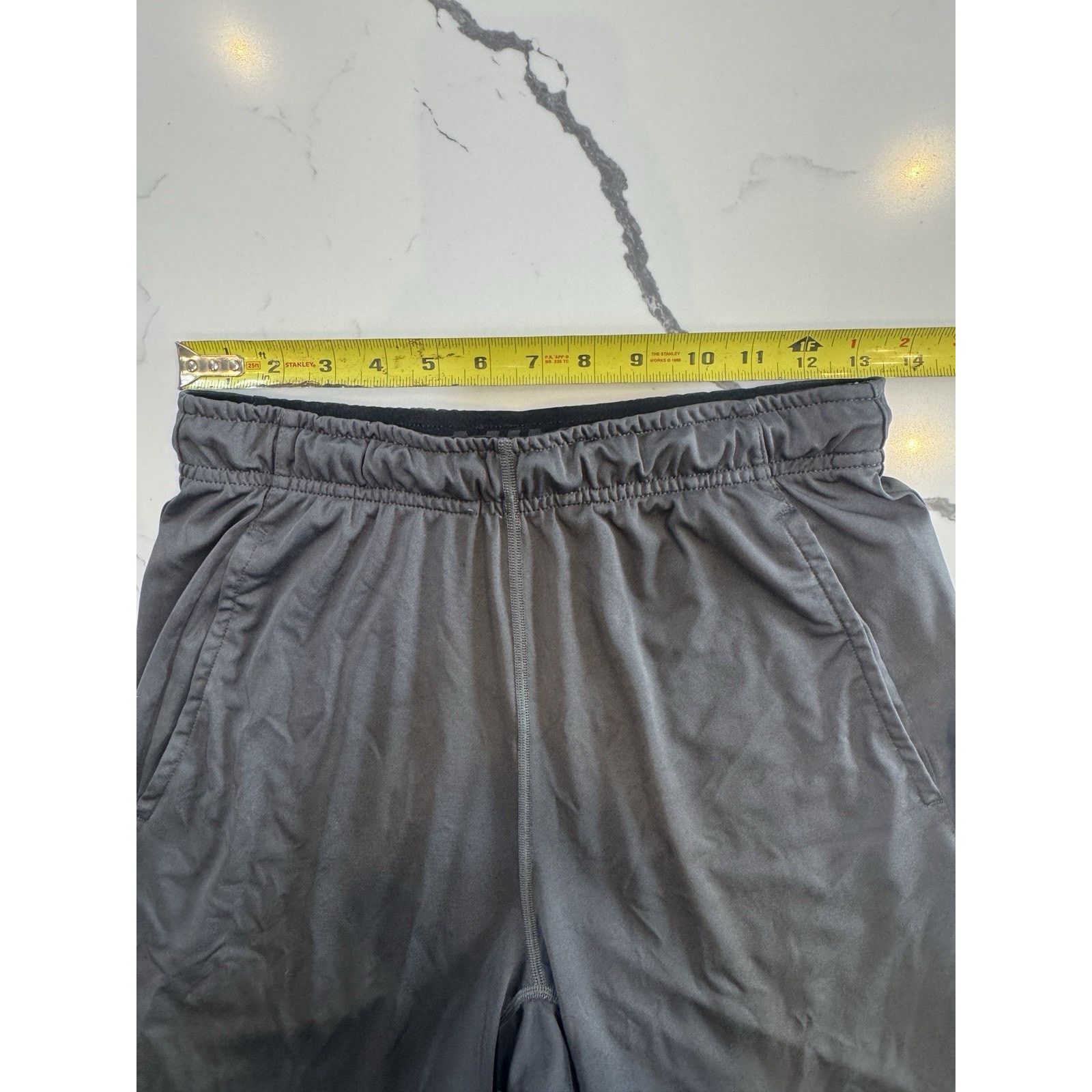 Nike Nike Dri-FIT Youth Shorts Boys S Gray Athletic Training Run Size US 26 / EU 42 - 4 Thumbnail
