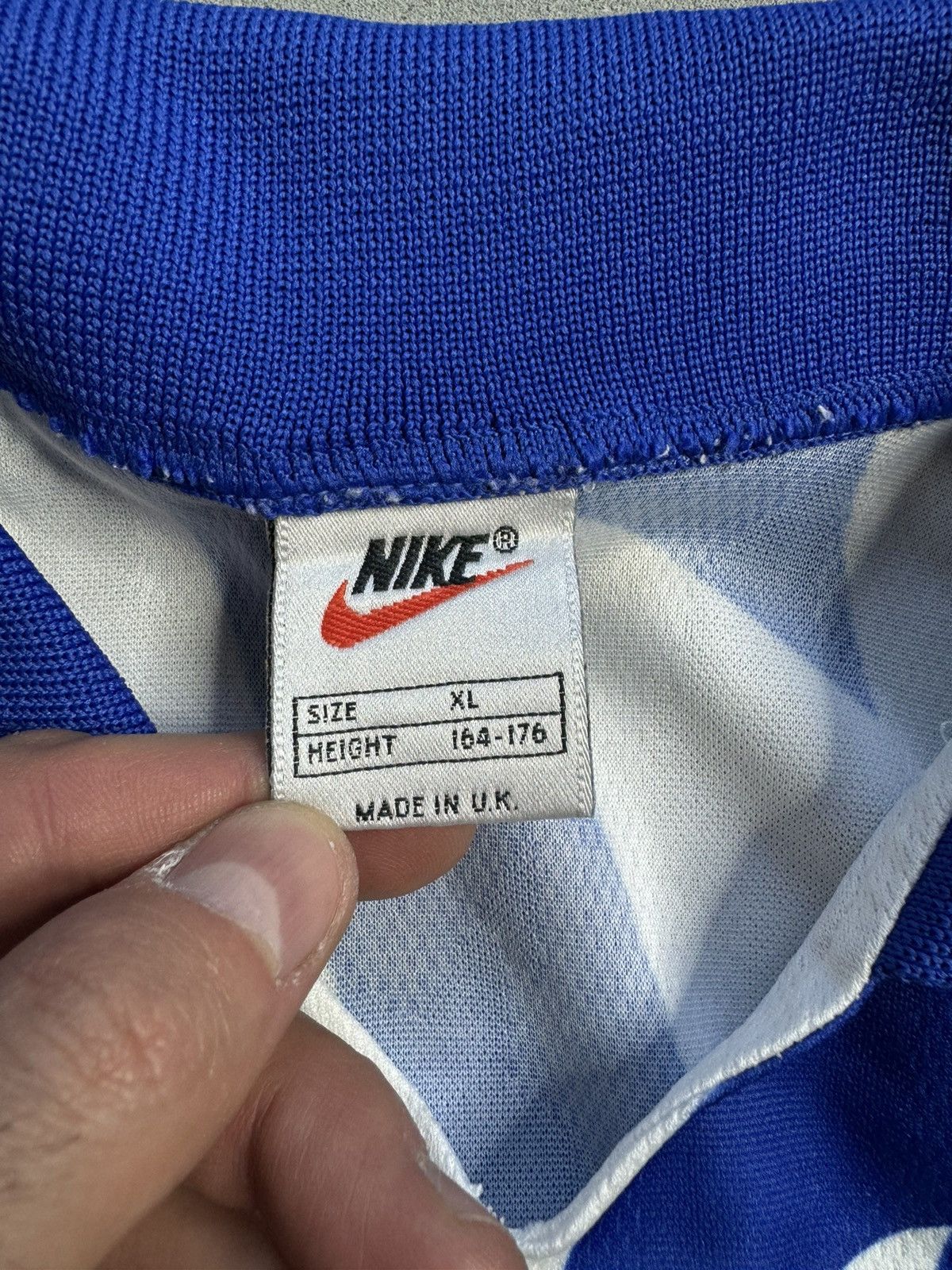 Nike × Vintage Nike Team Vintage T-shirt Football Jersey 90S Size US XL / EU 56 / 4 - 4 Thumbnail
