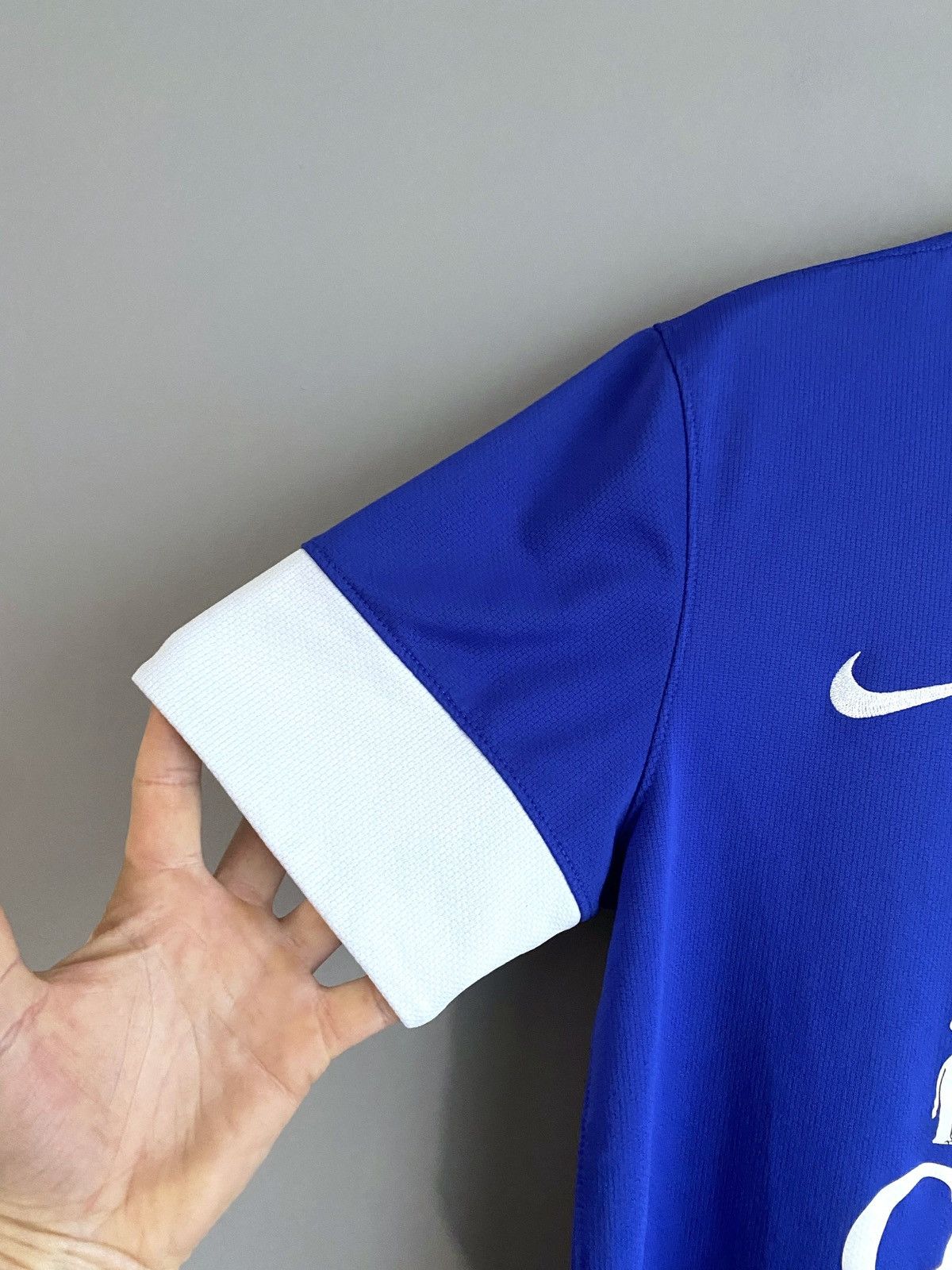Nike Nike FC Everton 2012/2013 Home Soccer Jersey, M 510520-471 Size US M / EU 48-50 / 2 - 8 Thumbnail