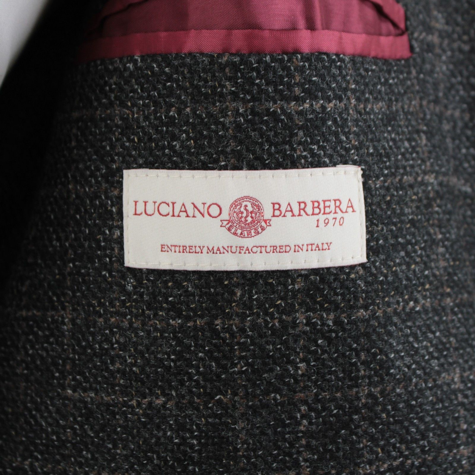 Luciano Barbera Luciano Barbera Sport Coat Size 44 US in Gray Size 44R - 7 Thumbnail