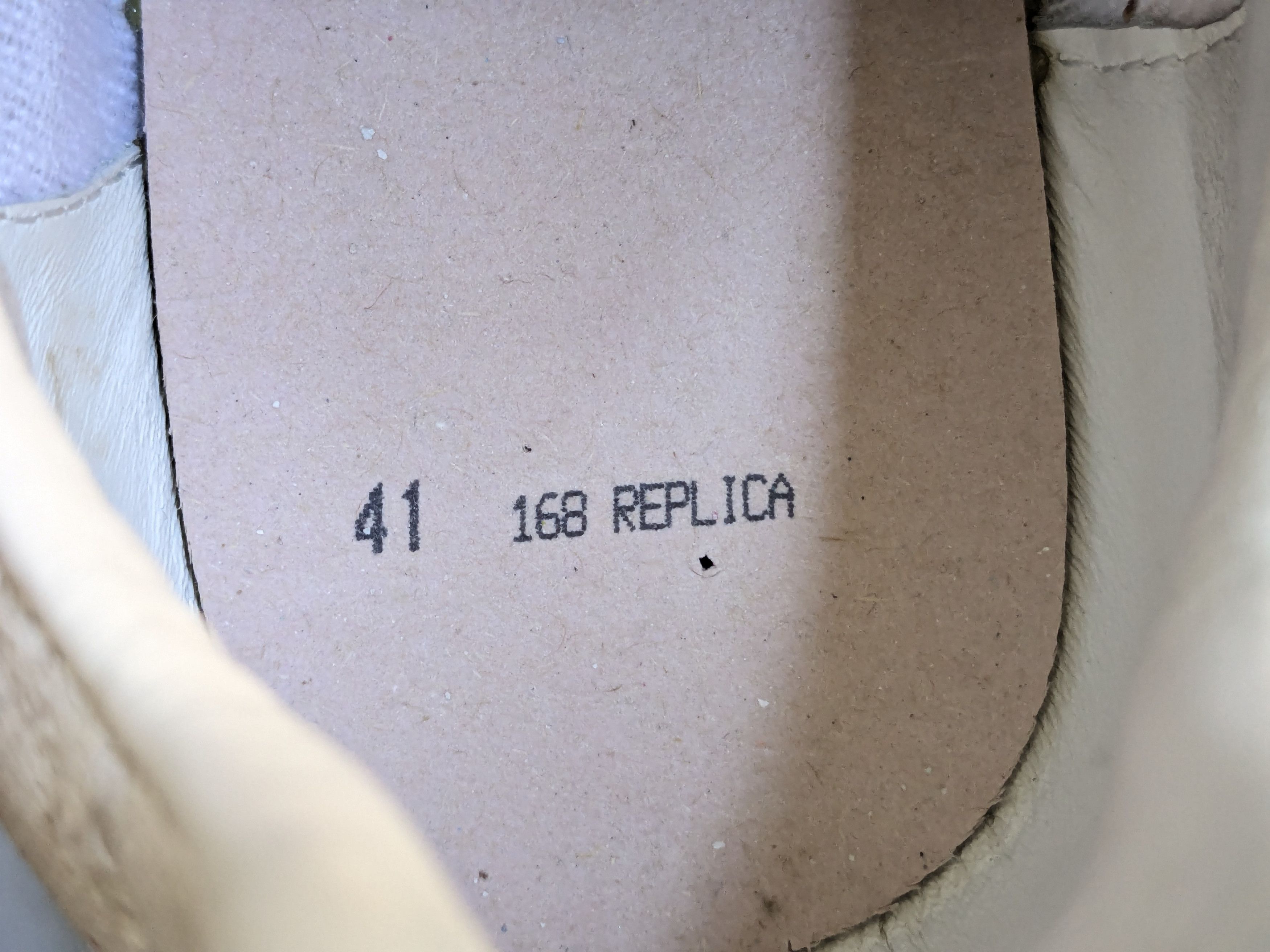 Maison Margiela Maison Margiela Replica GAT White Pink Paint Splatter 8 41 Size US 8 / EU 41 - 10 Thumbnail