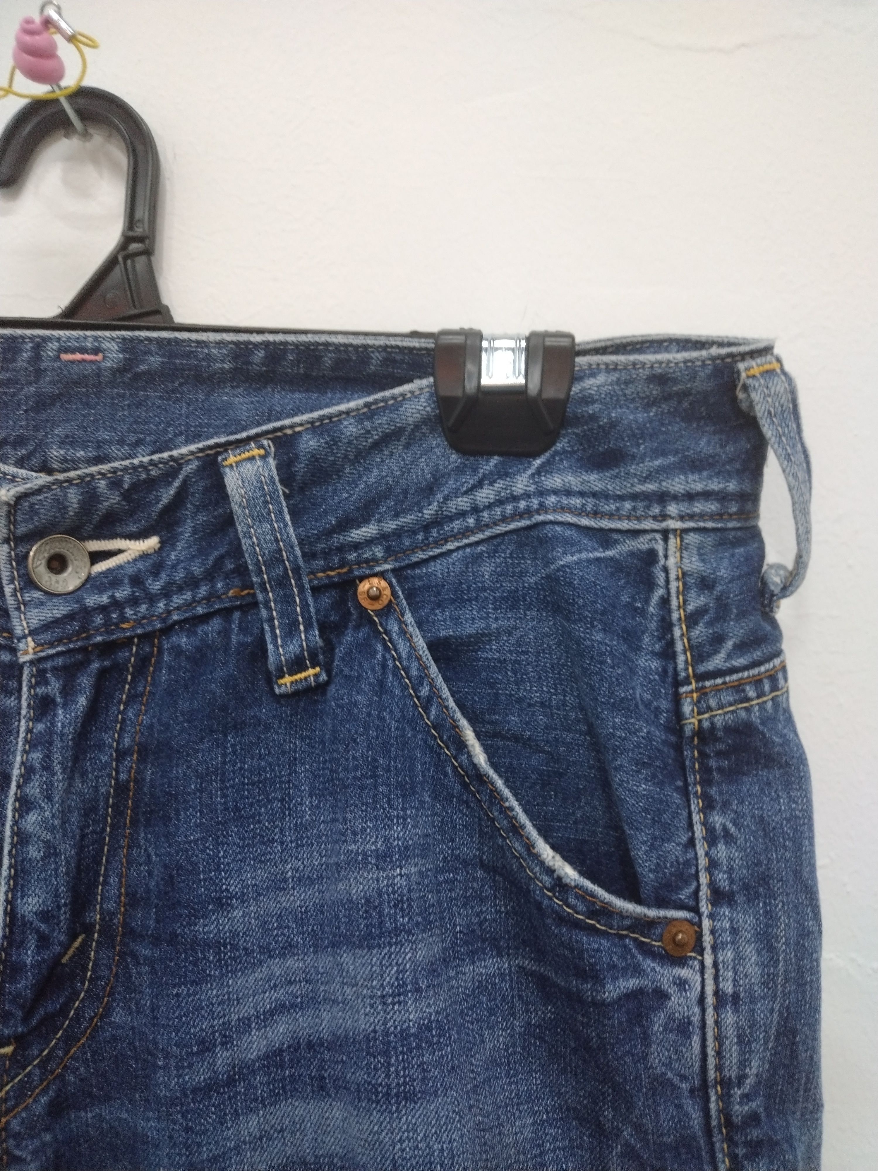 Levi's × Vintage NICE VTG LEVI'S Zipper Flared Denim Nice rare pocket design Size 30" / US 8 / IT 44 - 5 Thumbnail