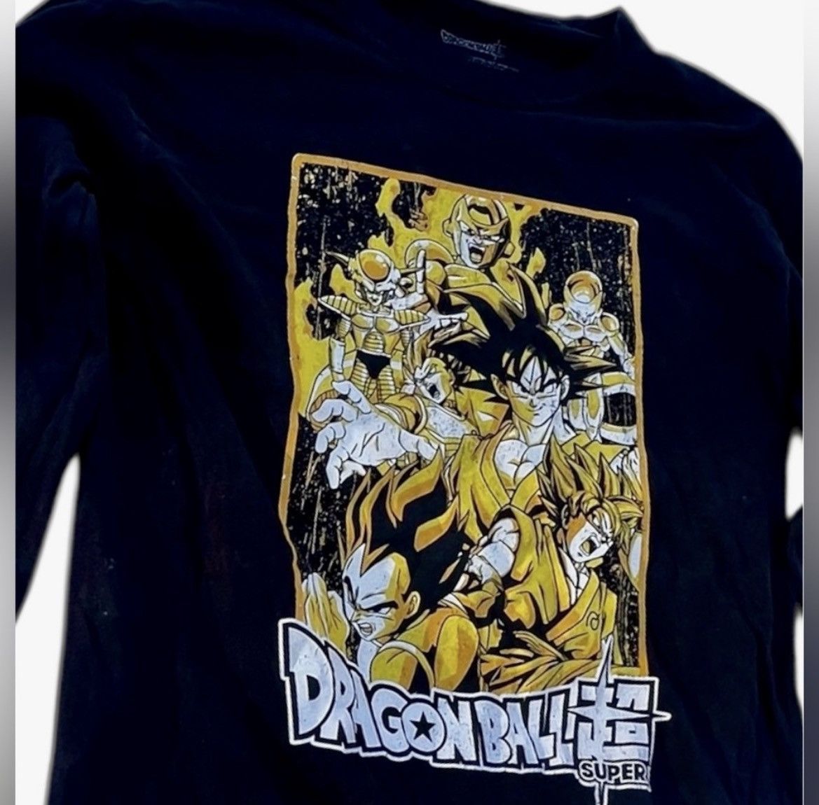 Cartoon Network Y2K Dragon Ball Super Saiyan LongSleeve BlK Graphic T-Shirt Size US M / EU 48-50 / 2 - 1 Thumbnail