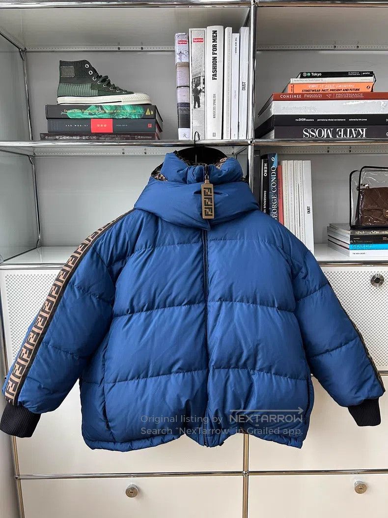 Fendi Fendi Monogrammed hooded reversible down jacket Size S / US 4 / IT 40 - 4 Thumbnail