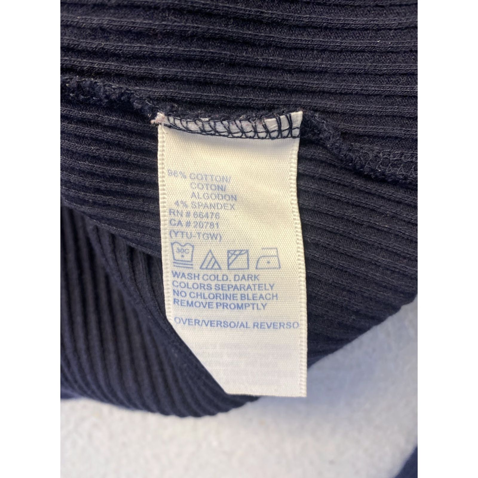 Tommy Hilfiger TOMMY HILFIGER High Neck Pullover Sweater Long Sleeve Adult Large Blue Womens Size L / US 10 / IT 46 - 6 Thumbnail