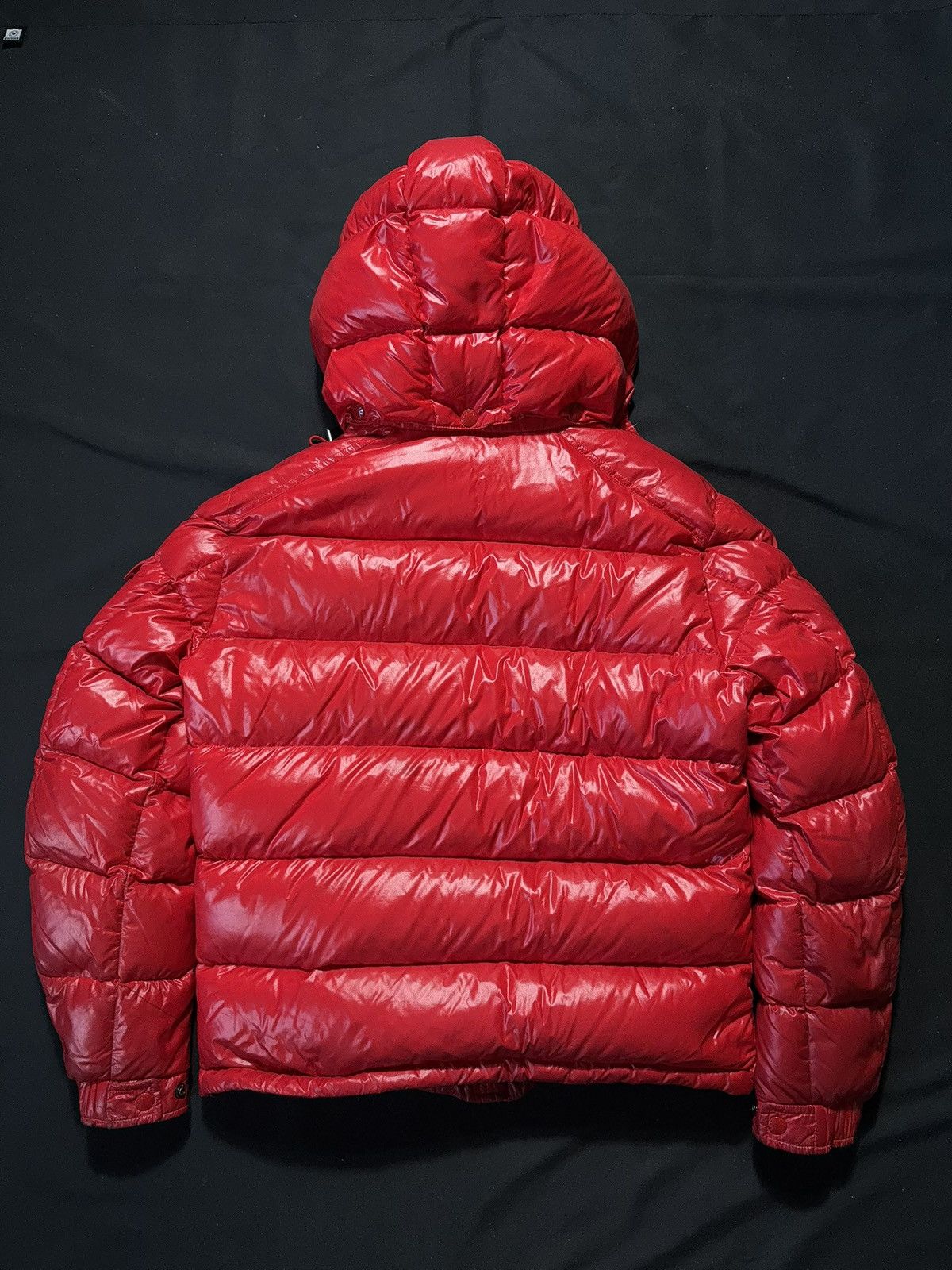 Other Moncler Maya Red Hooded Jacket - Size 2 Size US M / EU 48-50 / 2 - 2 Thumbnail