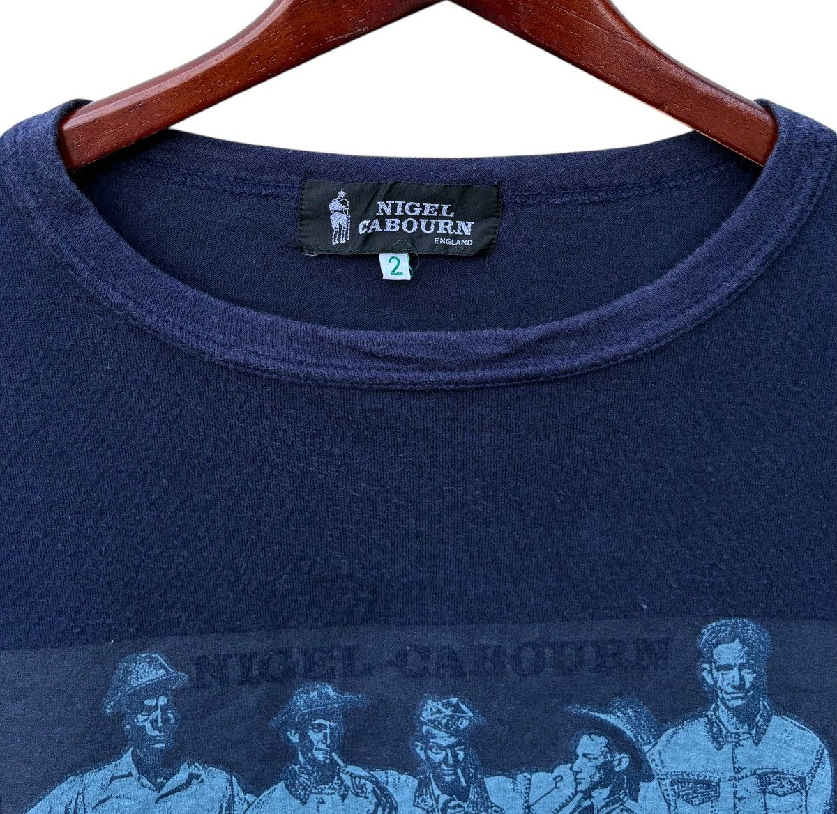 Nigel Cabourn Nigel Cabourn Workers Print Shirt Size US S / EU 44-46 / 1 - 3 Thumbnail