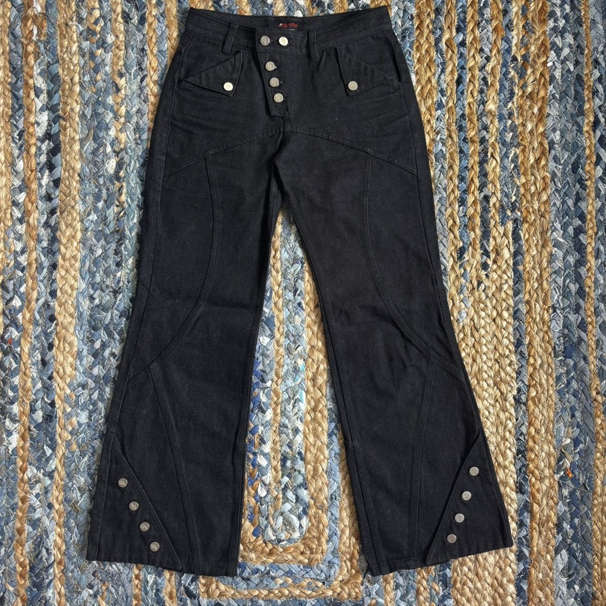 Other Corruptkid flared black jeans Size US 28 / EU 44 - 2 Thumbnail