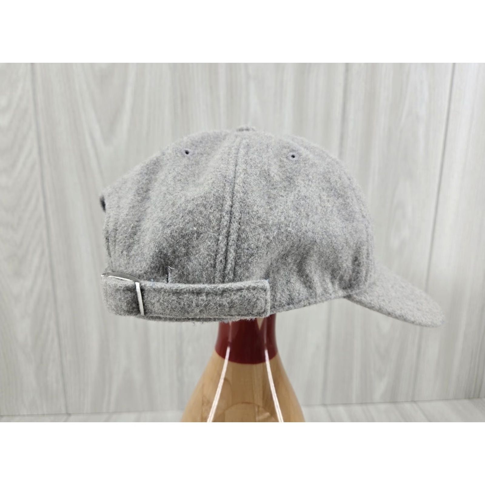 Vintage Victoria Secret Baseball Hat Gray Wool Blend Adjustable Women's Pink Logo Cap Size ONE SIZE - 7 Thumbnail