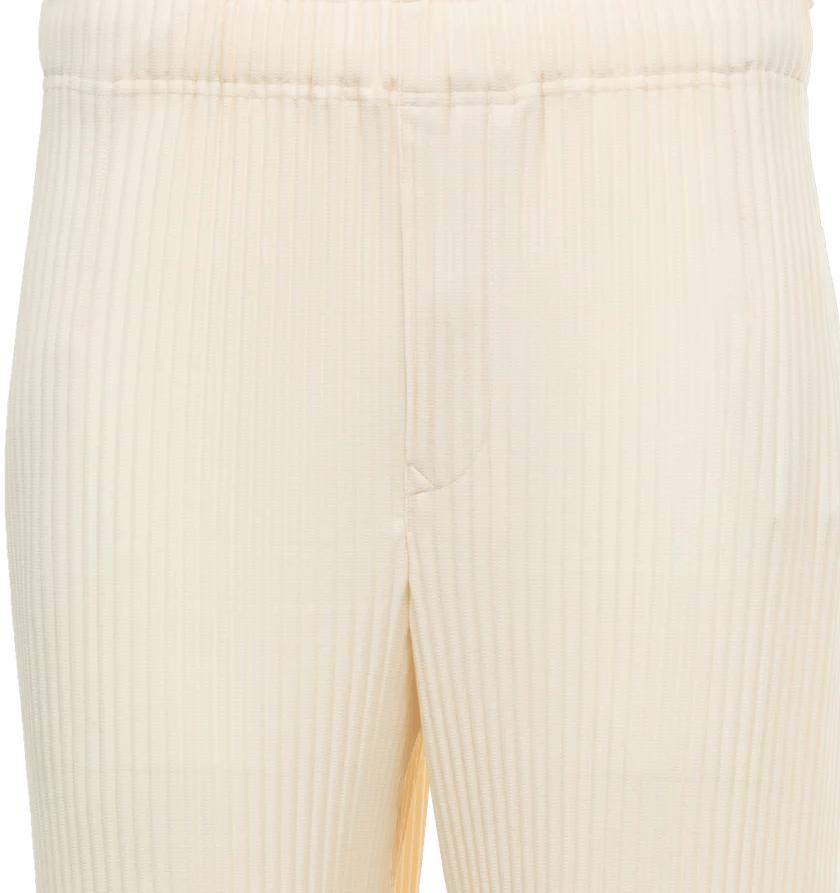 Issey Miyake o1h1sh11224 Pants in Vanilla White Size US 28 / EU 44 - 4 Thumbnail