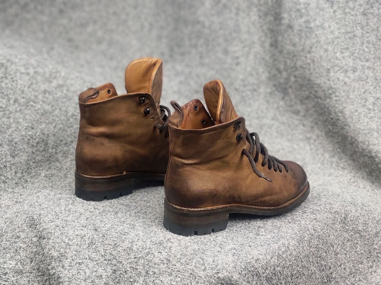 Other Lemargo handmade leather shoes lace Combat Boots Carol MA+ Size US 10 / IT 40 - 14 Thumbnail