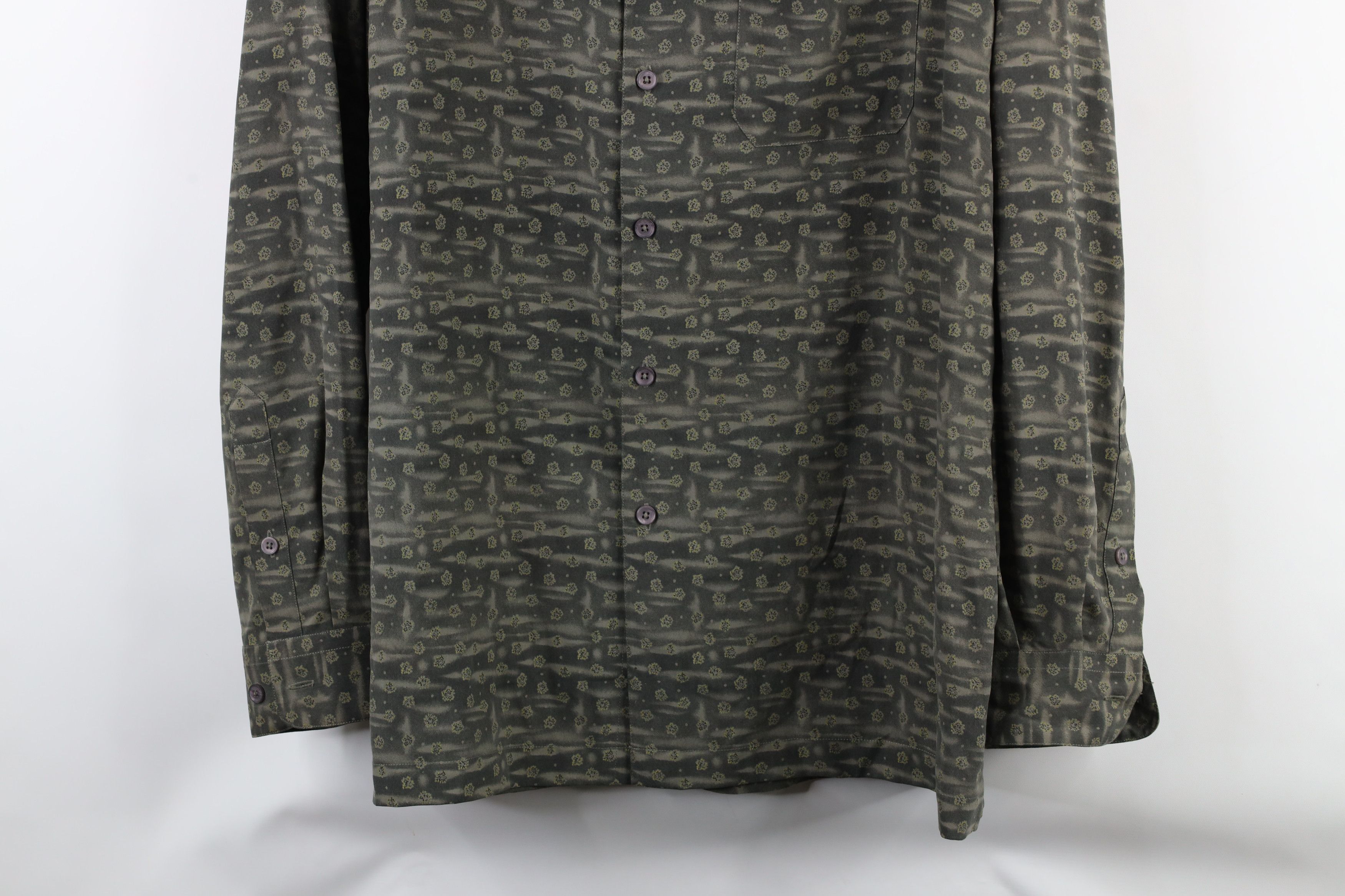 Vintage Vintage 90s Streetwear Long Sleeve Collared Button Shirt Size US M / EU 48-50 / 2 - 3 Thumbnail