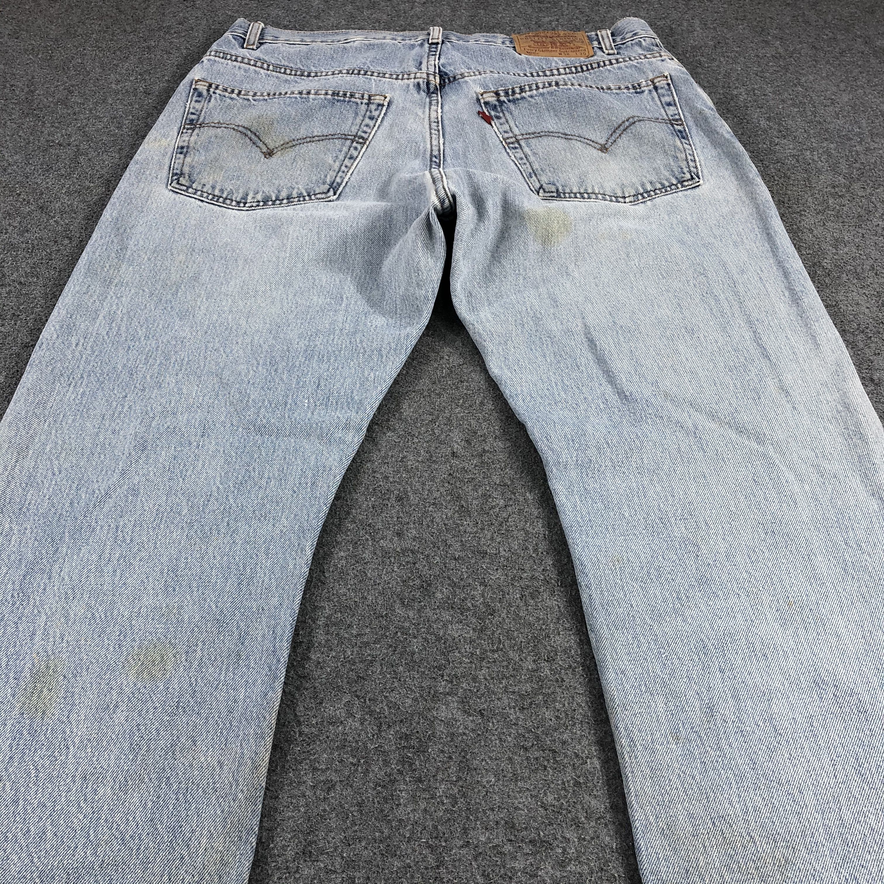 Levi's × Vintage Vintage 90s Light Wash Levis 505 Jeans-JM1287 Size US 36 / EU 52 - 4 Thumbnail