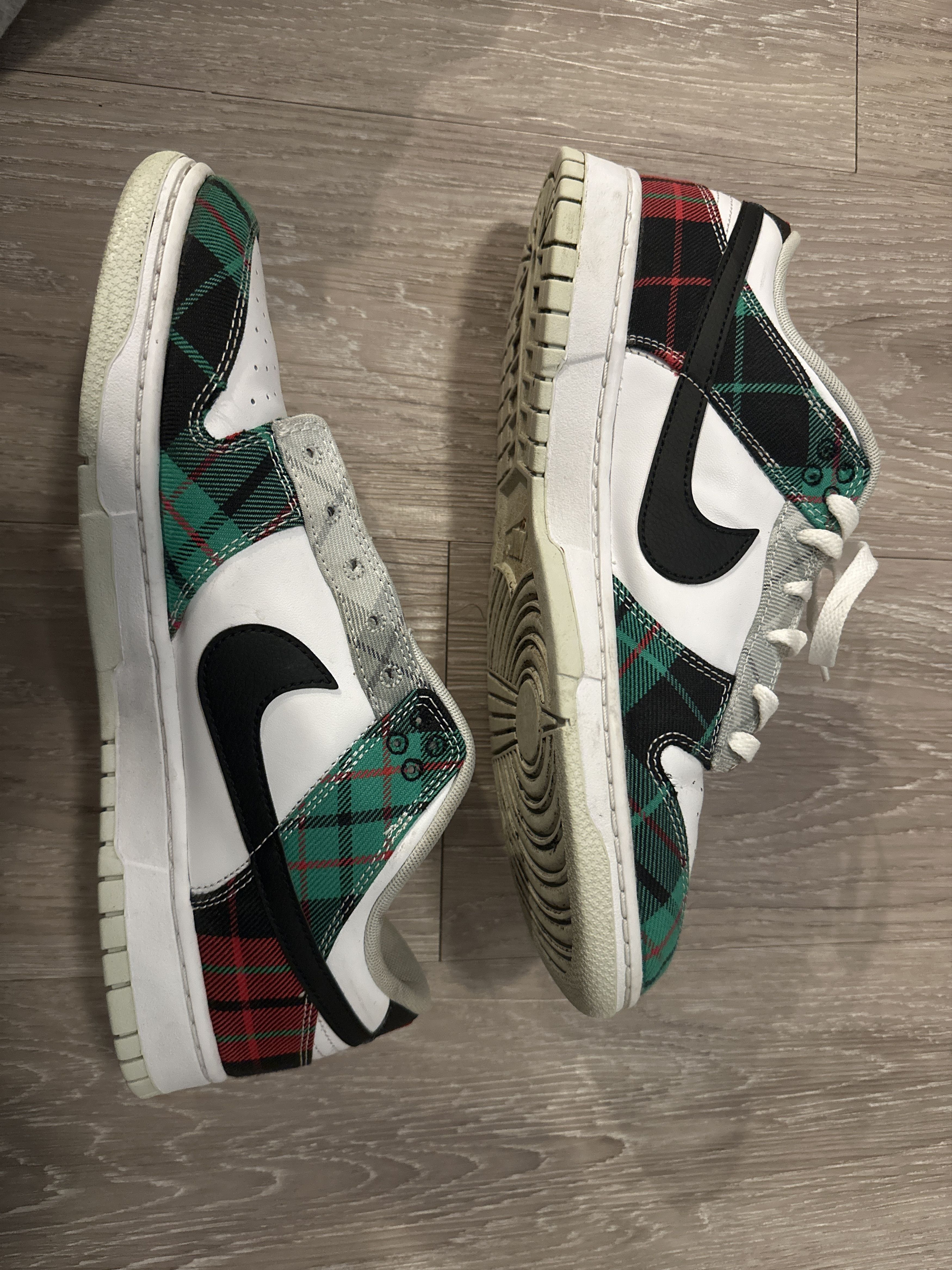 Nike Nike Dunks Tartan Plaid Size US 11.5 / EU 44-45 - 5 Thumbnail