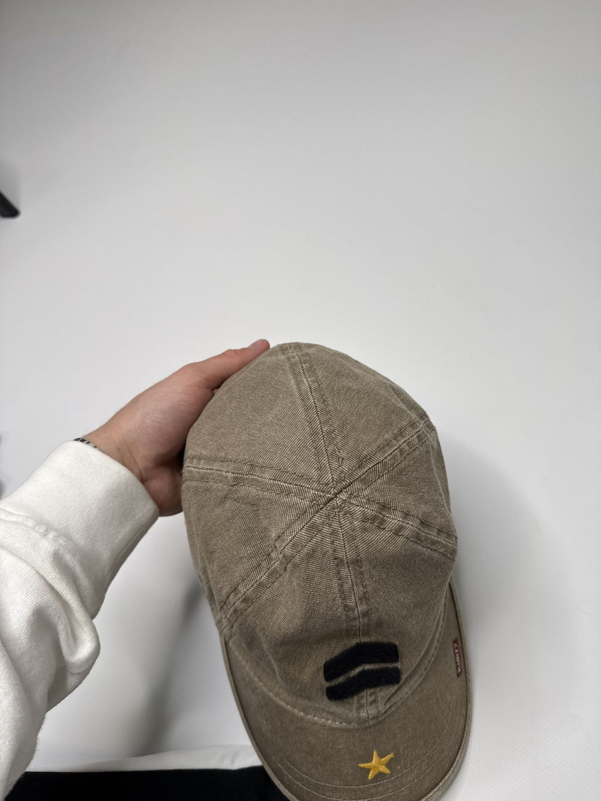 Vintage Vintage avant garde archive military cap hat swag y2k lgb Size ONE SIZE - 3 Thumbnail